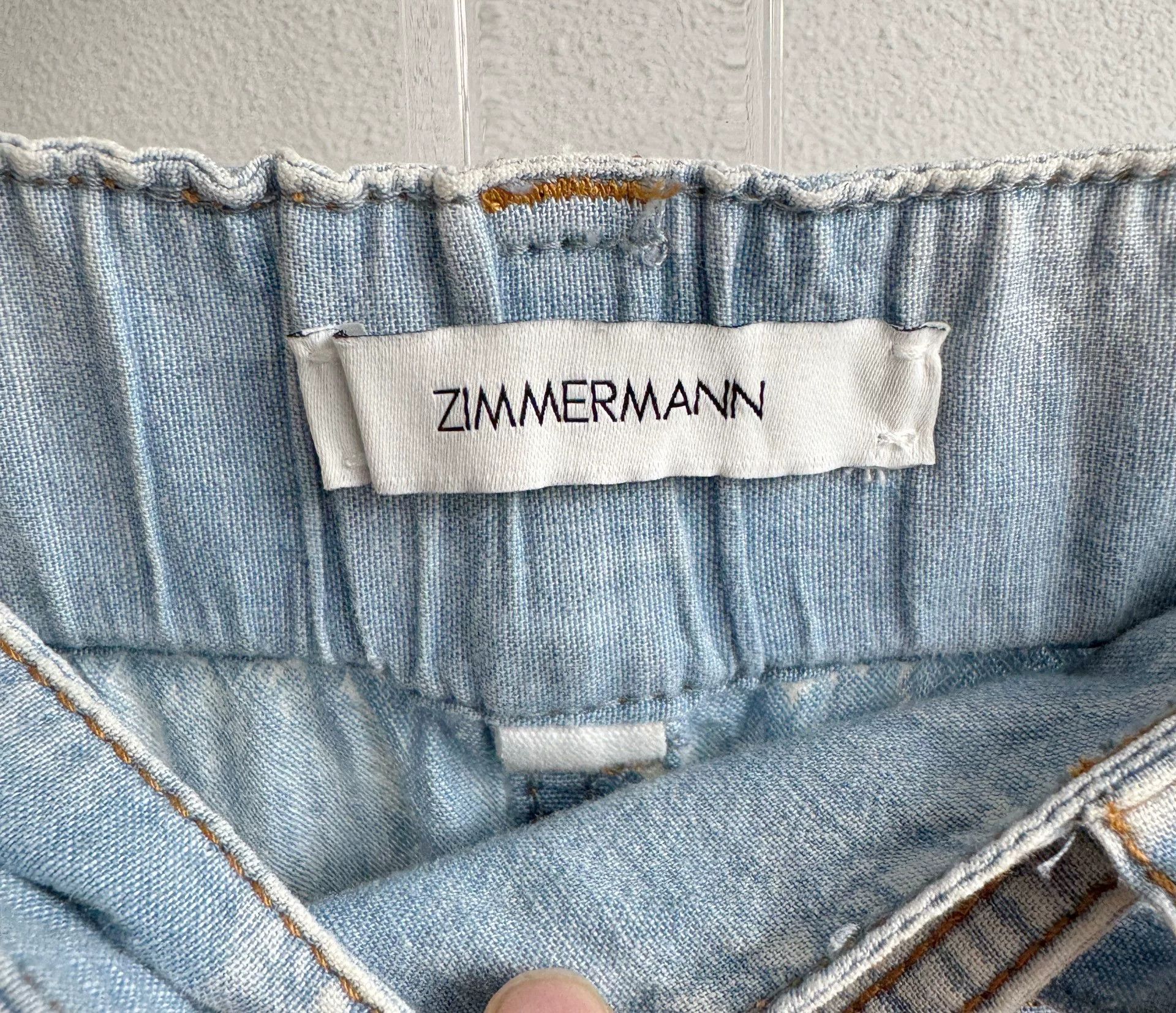 Zimmermann Zimmermann Women's Denim Pants Size 24" / US 00 / IT 34 - 5 Thumbnail
