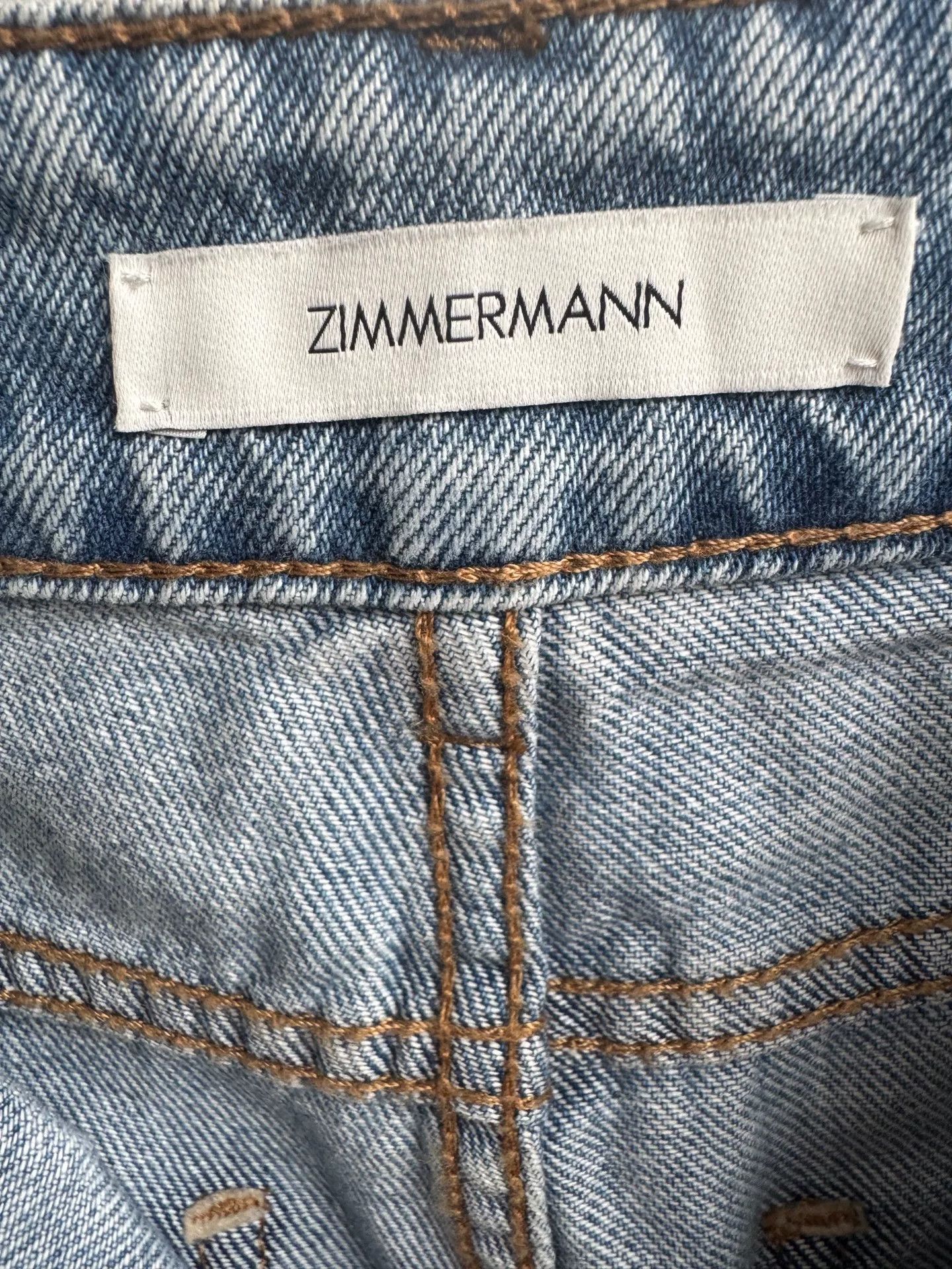 Zimmermann Zimmermann Flared Denim Pants Size 26" / US 2 / IT 38 - 6 Thumbnail