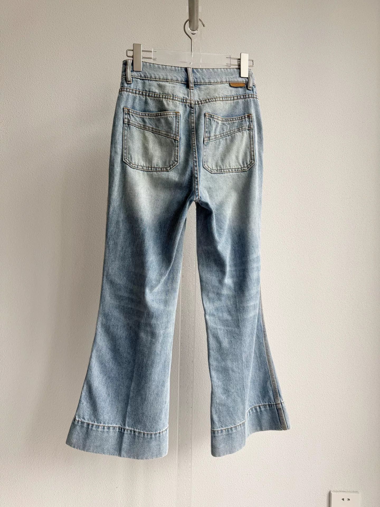 Zimmermann Zimmermann Flared Denim Pants Size 26" / US 2 / IT 38 - 3 Thumbnail