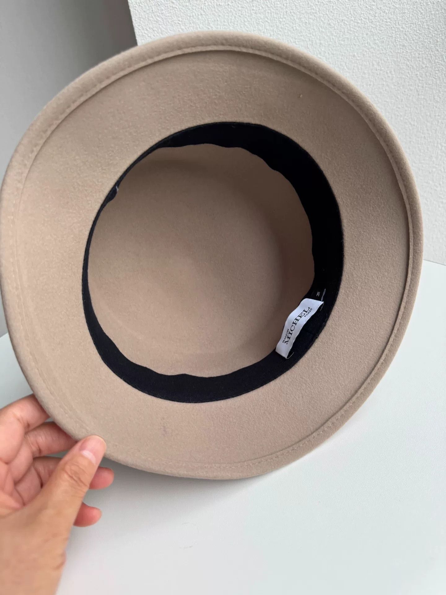 Maison Michel Maison Michel Beige Hat M Size ONE SIZE - 6 Thumbnail