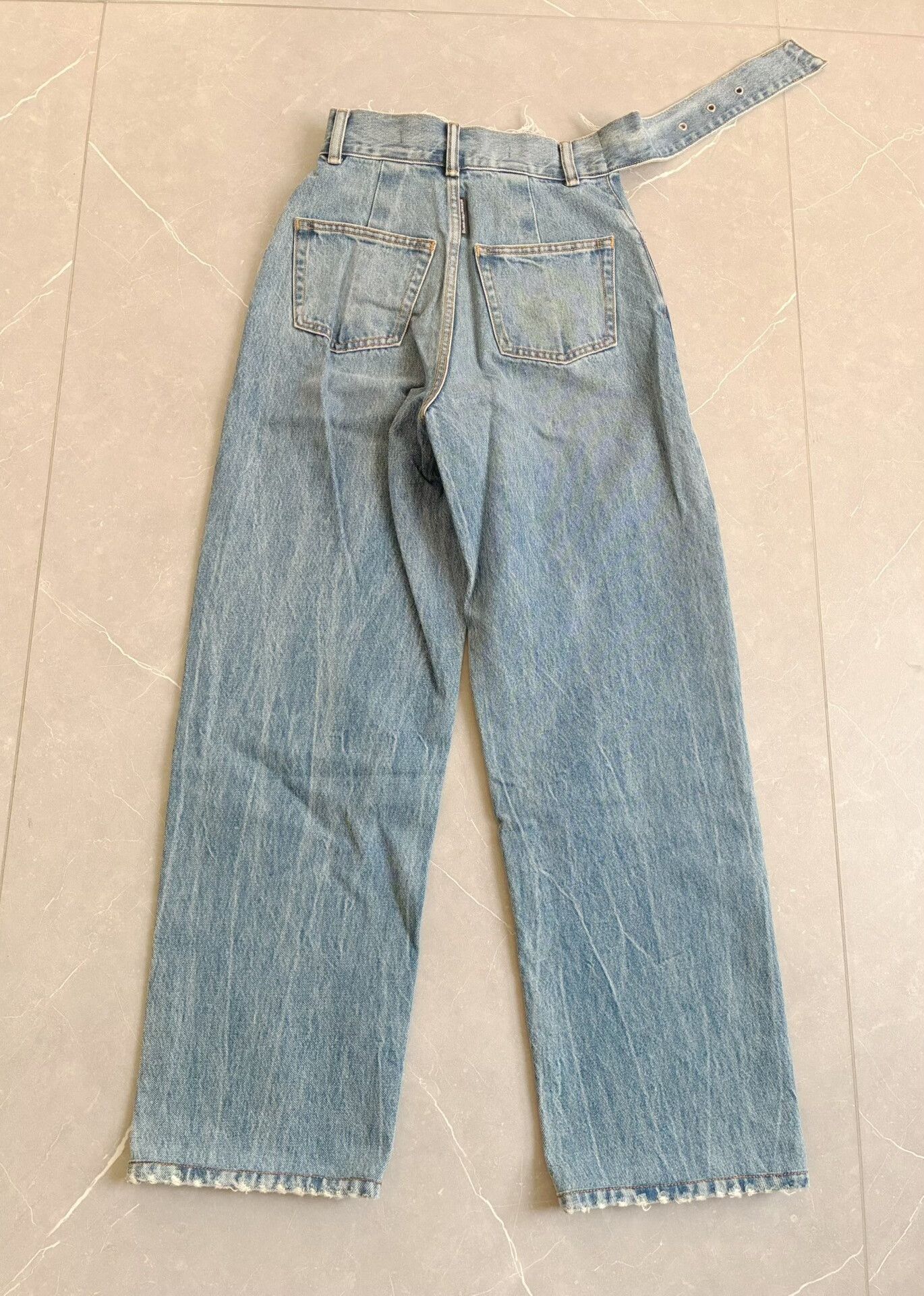 Alexander Wang Alexander Wang High-Waist Blue Jeans Size 25" / US 0 / IT 36 - 2 Thumbnail