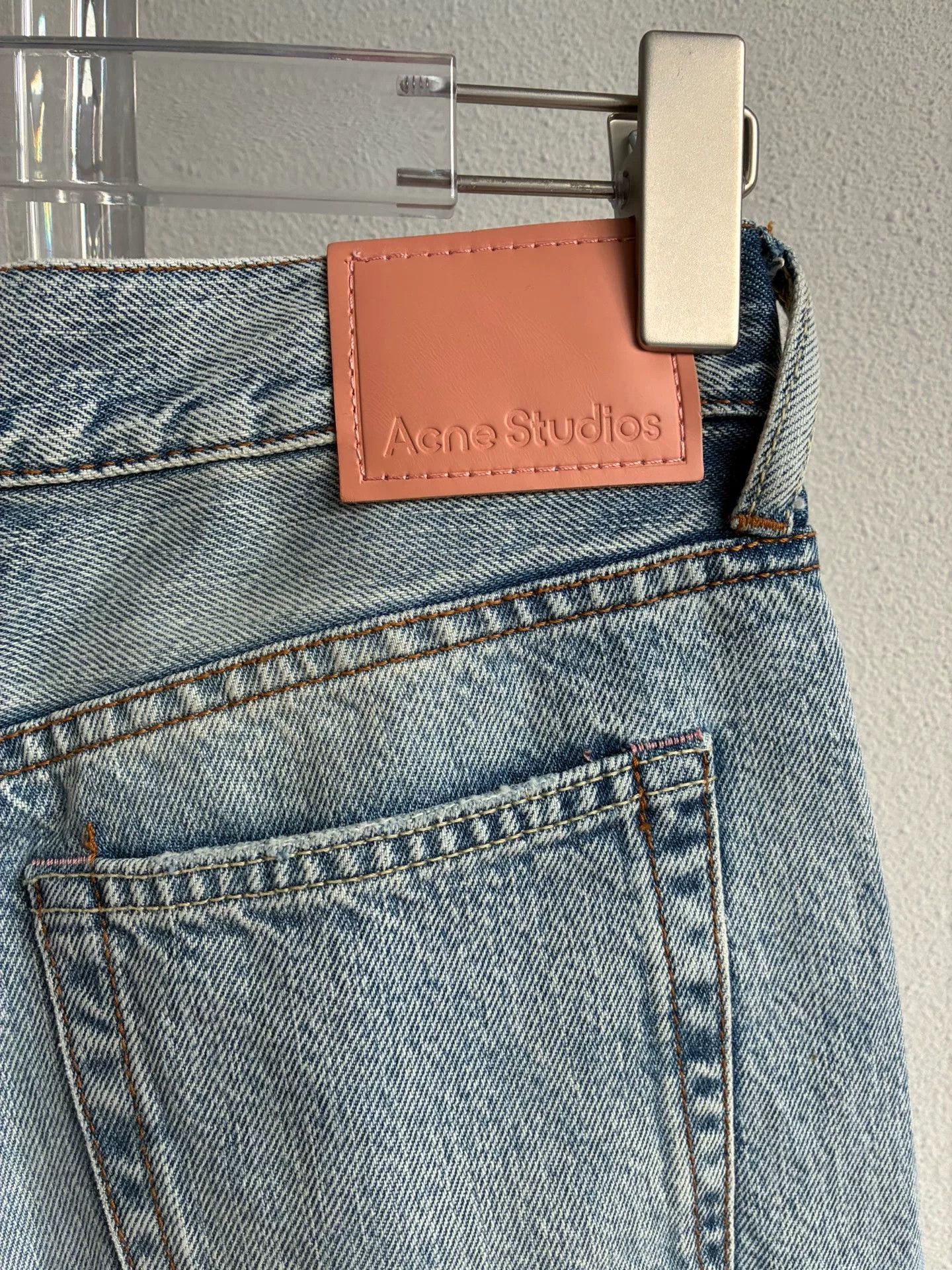 Acne Studios Acne Studios Light Blue Washed Jeans Size 26" / US 2 / IT 38 - 6 Thumbnail