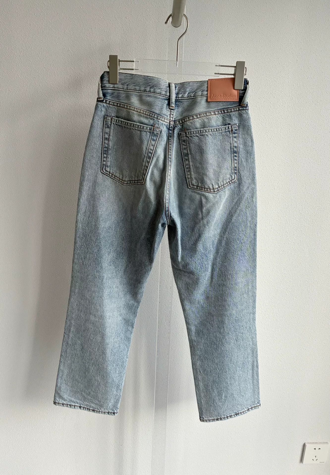 Acne Studios Acne Studios Light Blue Washed Jeans Size 26" / US 2 / IT 38 - 2 Thumbnail