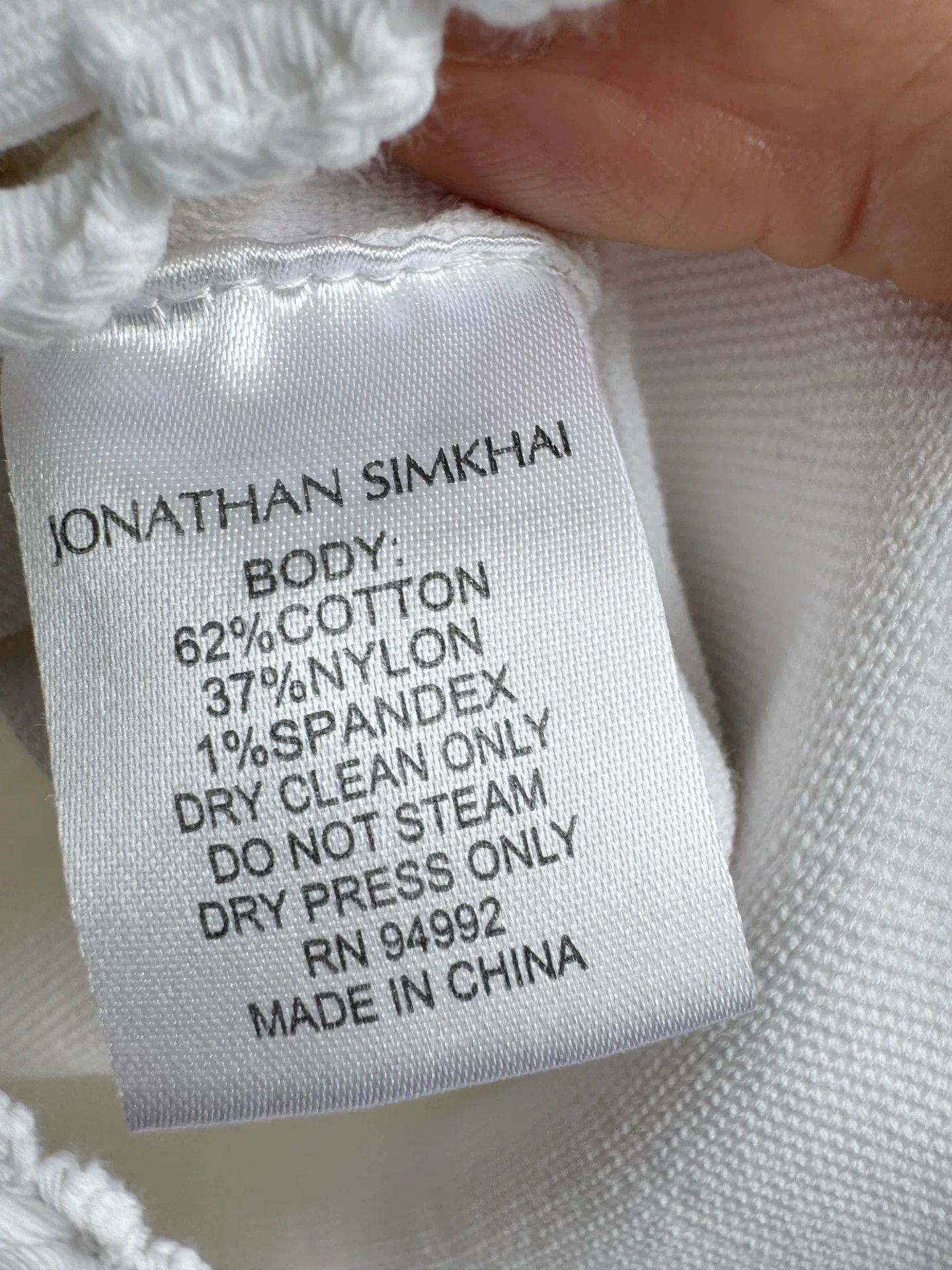 Jonathan Simkhai Jonathan Simkhai White Blazer Size XS / US 0-2 / IT 36-38 - 5 Thumbnail