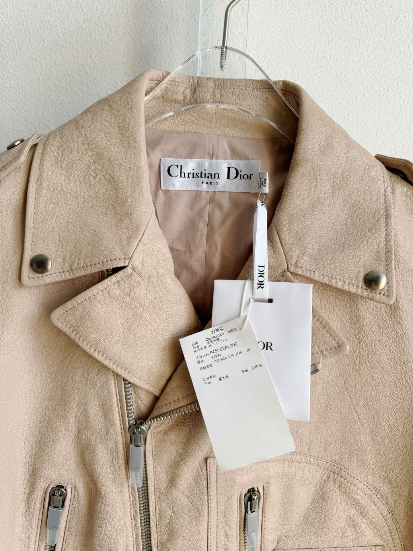 Dior Dior Classic Sheepskin Jacket Size XS / US 0-2 / IT 36-38 - 3 Thumbnail