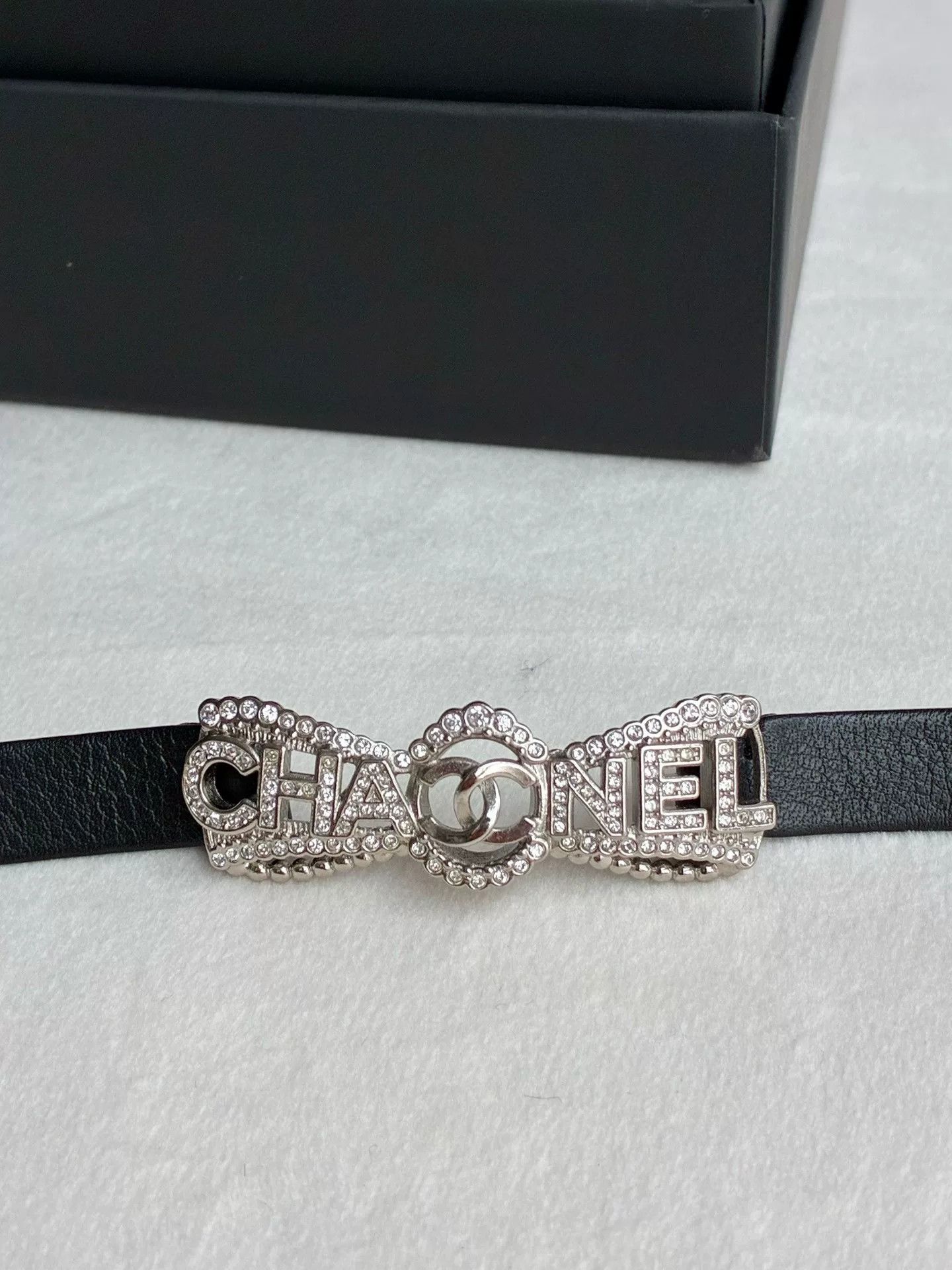 Chanel Chanel 22B Bow Crystal Choker Size ONE SIZE - 4 Thumbnail