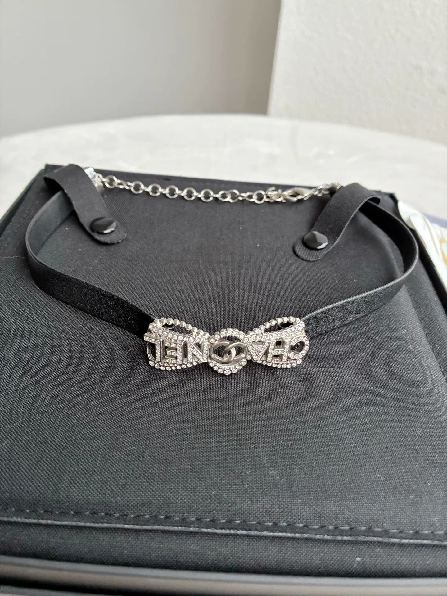 Chanel Chanel 22B Bow Crystal Choker Size ONE SIZE - 2 Thumbnail