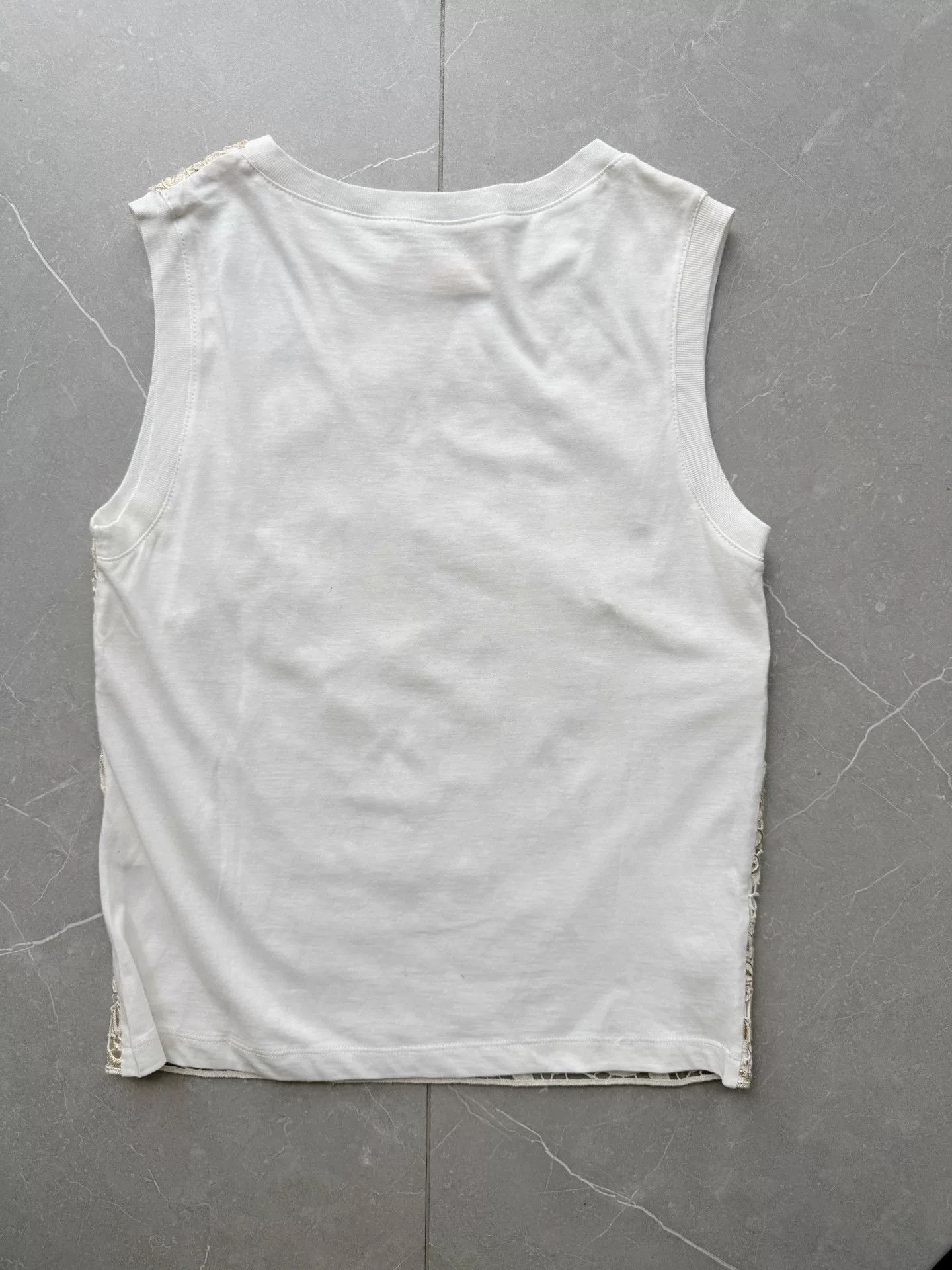 Giambattista Valli Giambattista Valli White Lace Vest Size S / US 4 / IT 40 - 2 Thumbnail