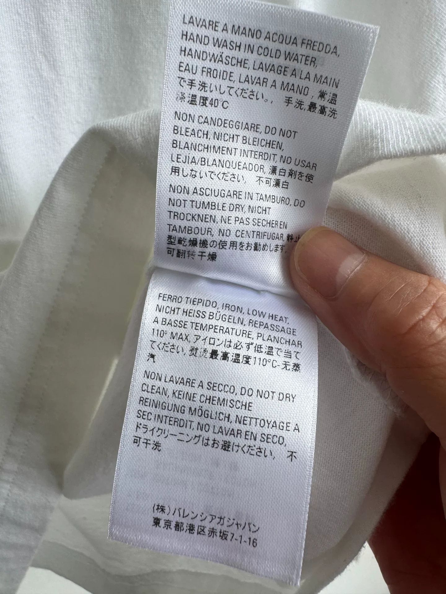 Balenciaga Balenciaga White Short T-shirt Size M / US 6-8 / IT 42-44 - 8 Thumbnail