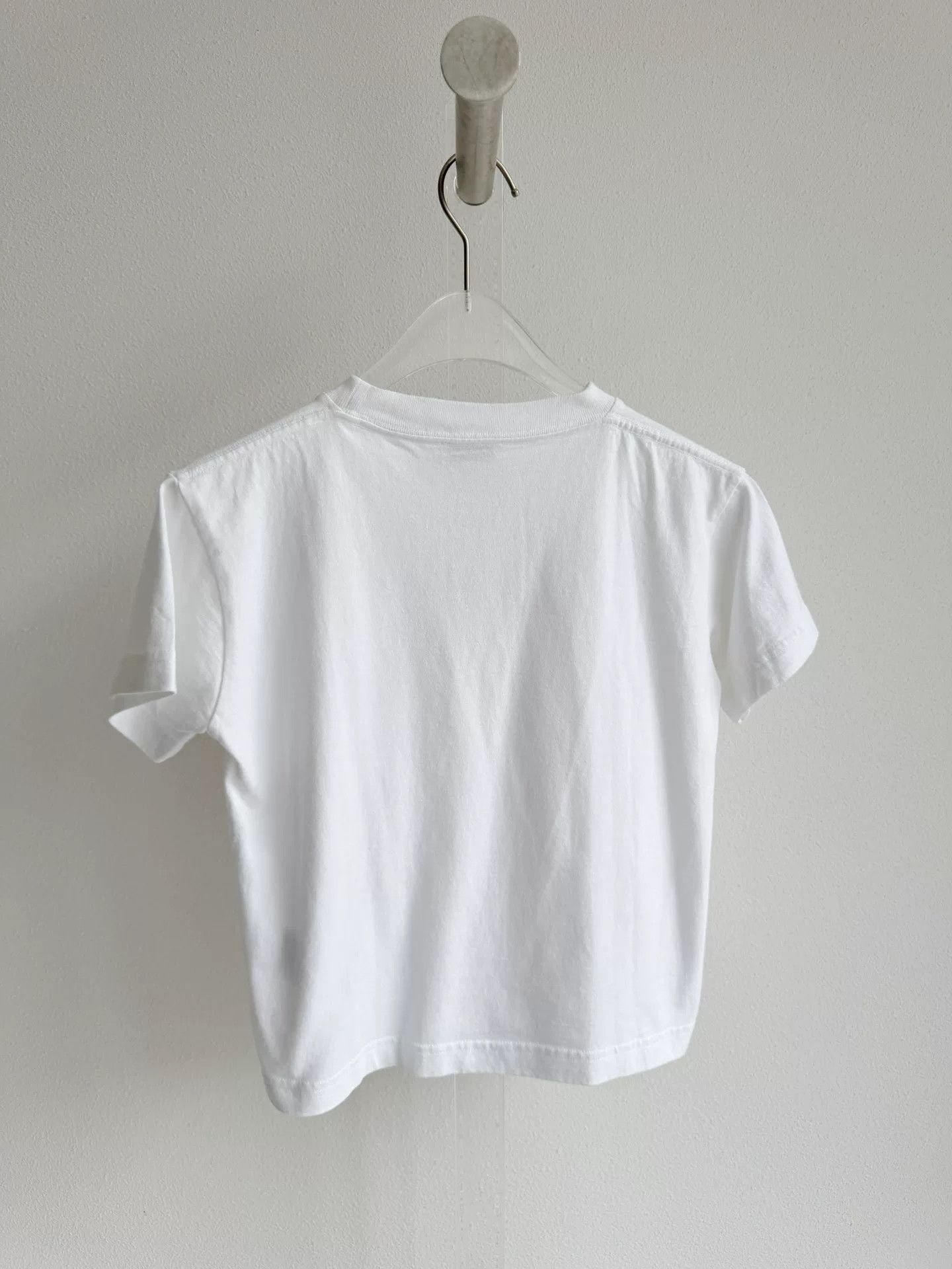 Balenciaga Balenciaga White Short T-shirt Size M / US 6-8 / IT 42-44 - 4 Thumbnail