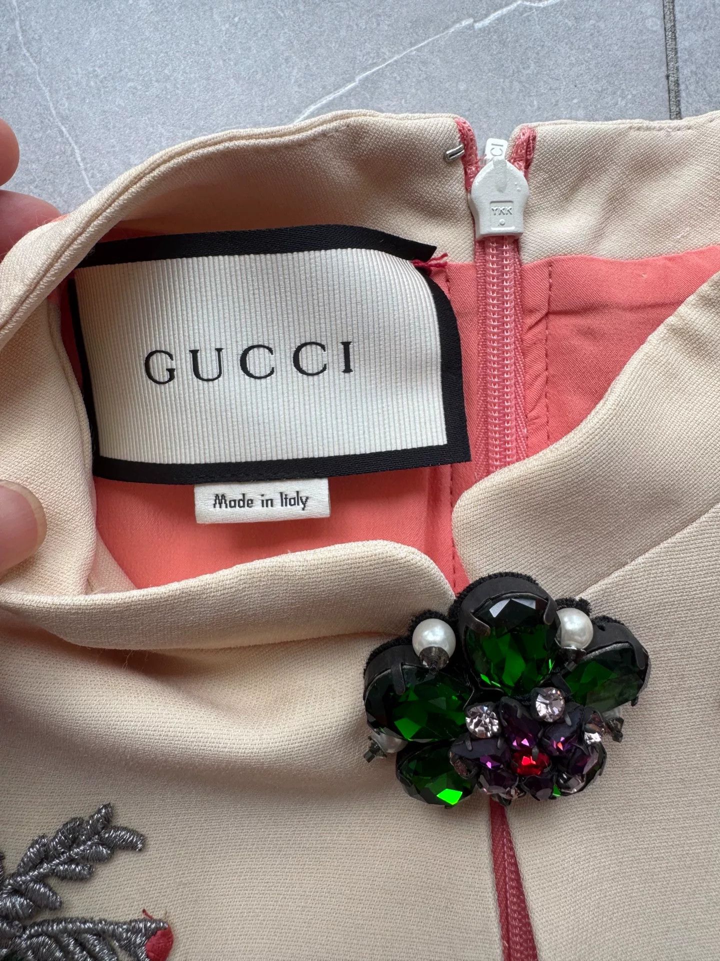 Gucci Gucci Orange Sleeveless Dress Size S / US 4 / IT 40 - 4 Thumbnail
