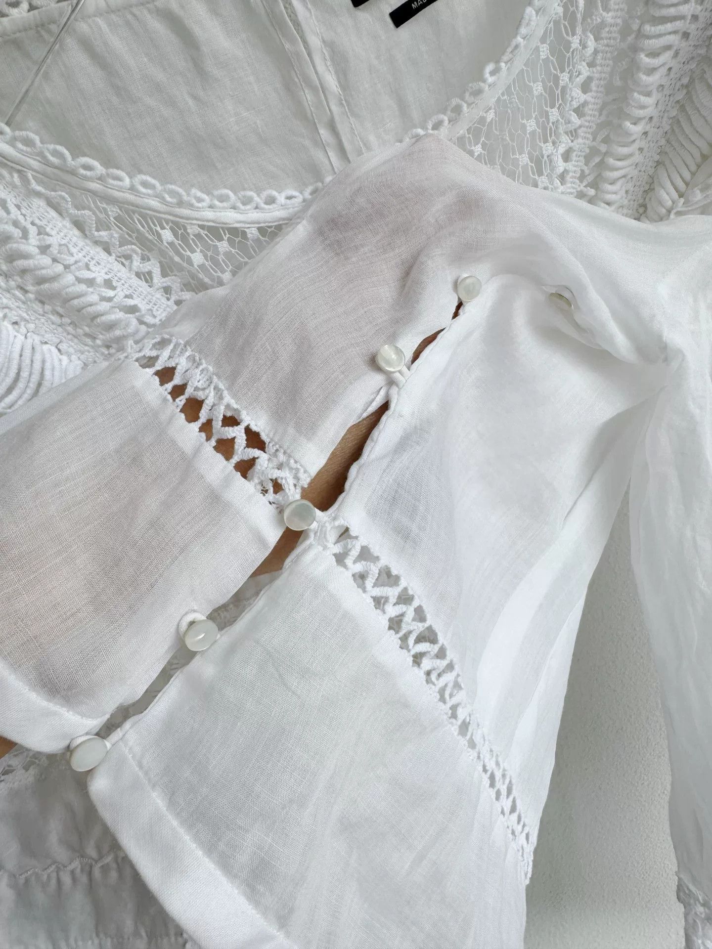 Isabel Marant Isabel Marant White Top Size XS / US 0-2 / IT 36-38 - 7 Thumbnail