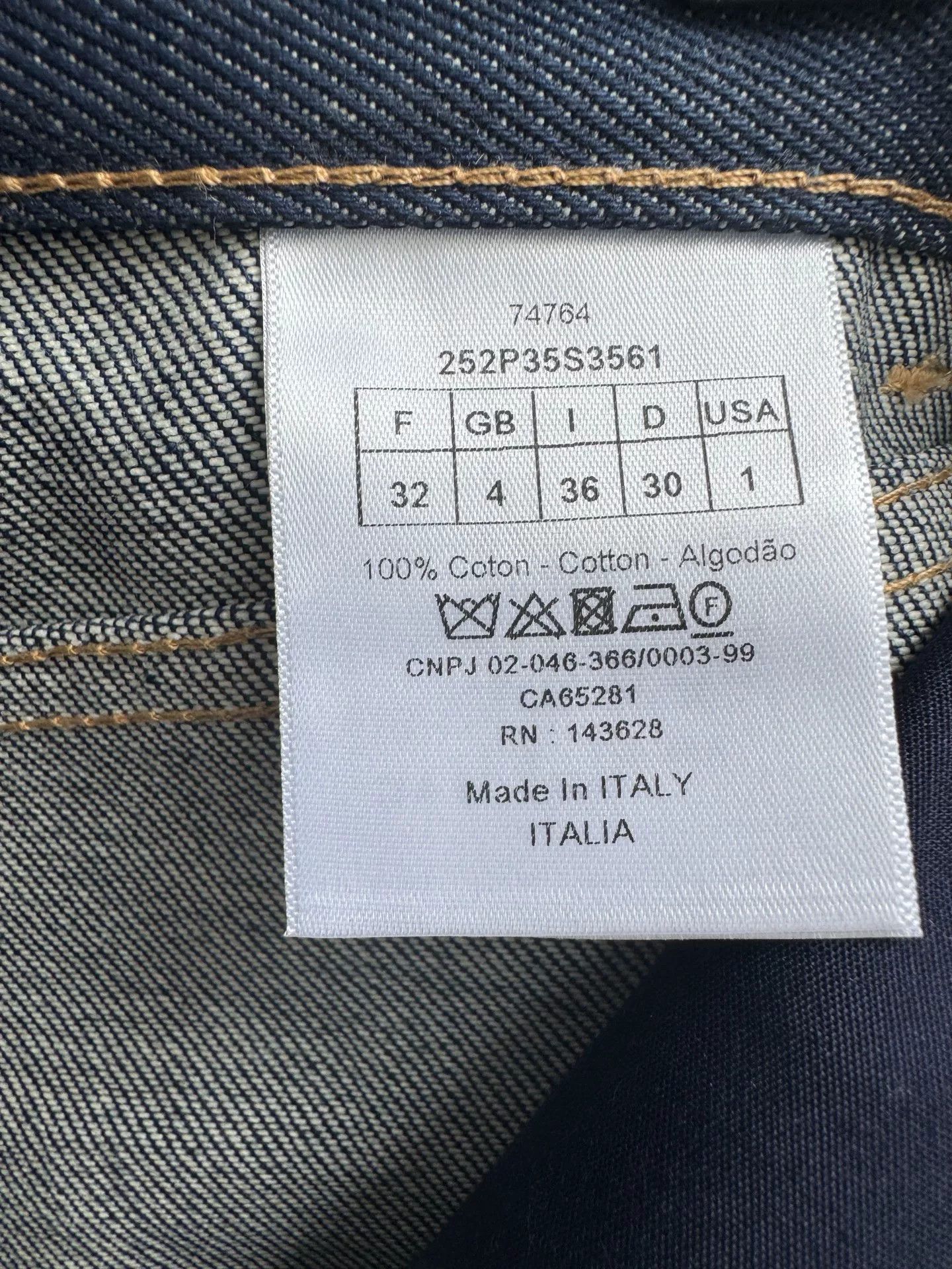 Dior Dior Classic Straight Jeans Size US 32 / EU 48 - 5 Thumbnail