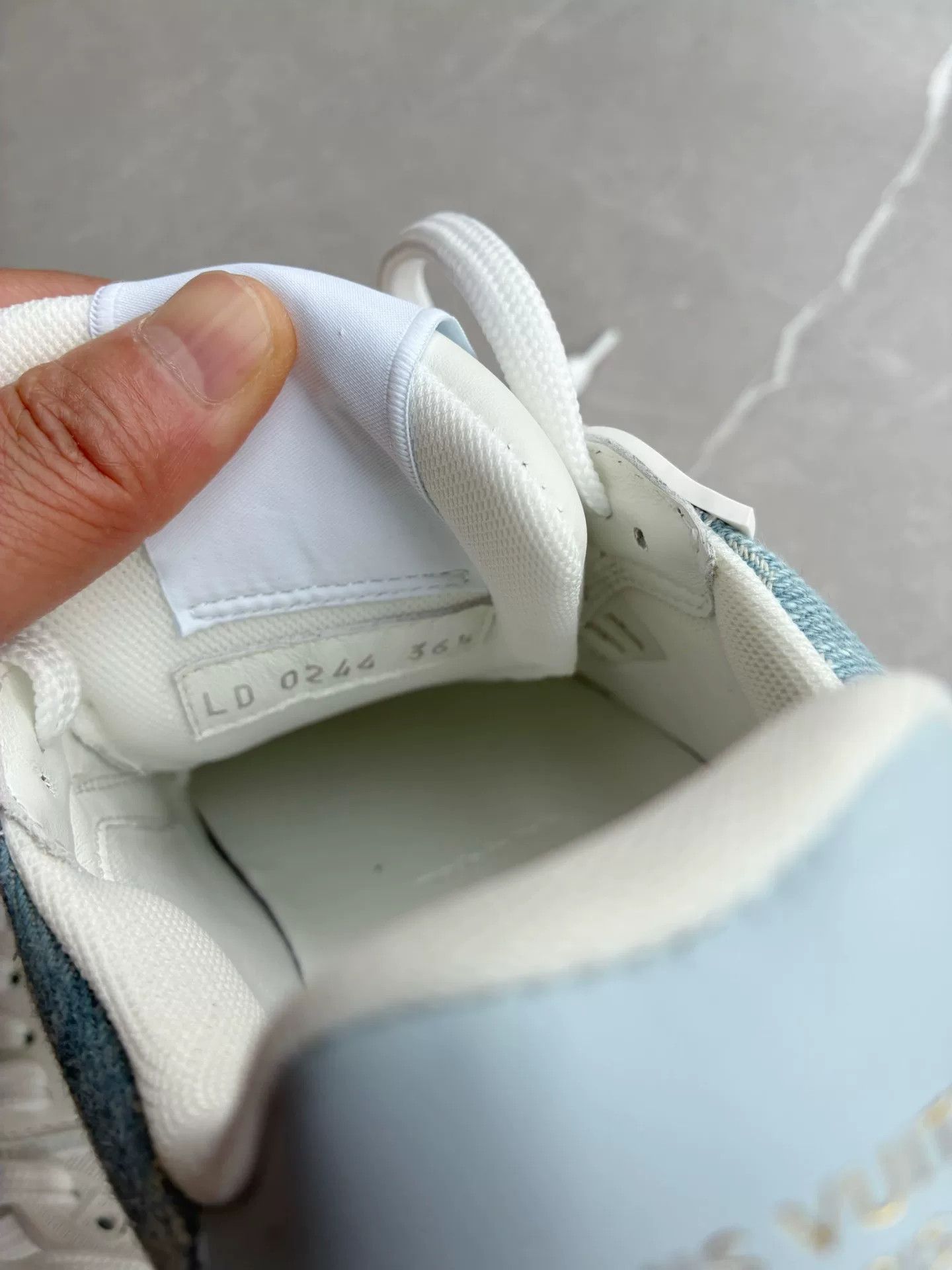 Louis Vuitton Louis Vuitton Stadium Denim Sneakers Size US 5.5 / IT 35.5 - 6 Thumbnail
