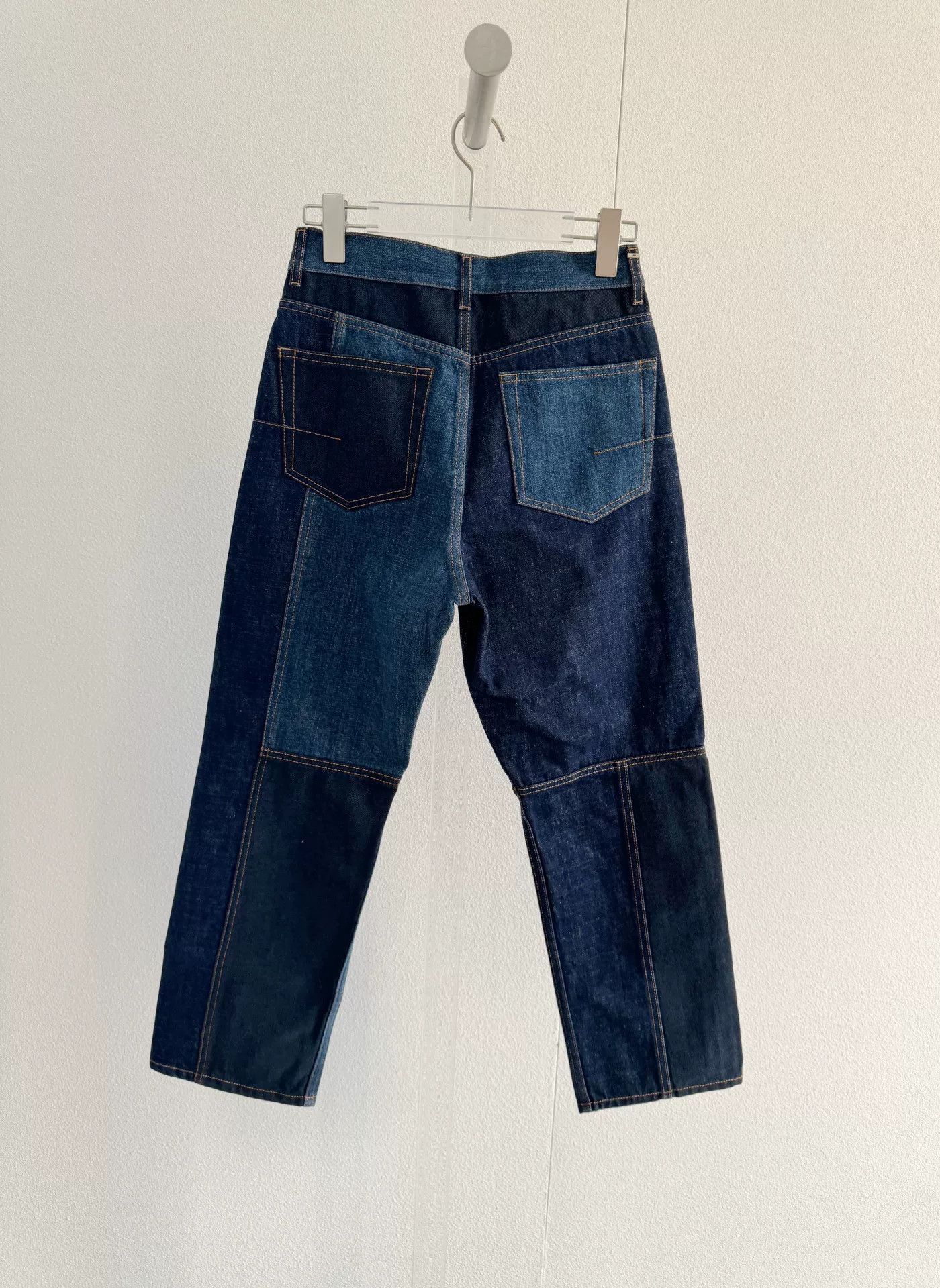 Dior Dior Patchwork Wide-Leg Jeans Size 36" / US 14 / IT 50 - 3 Thumbnail