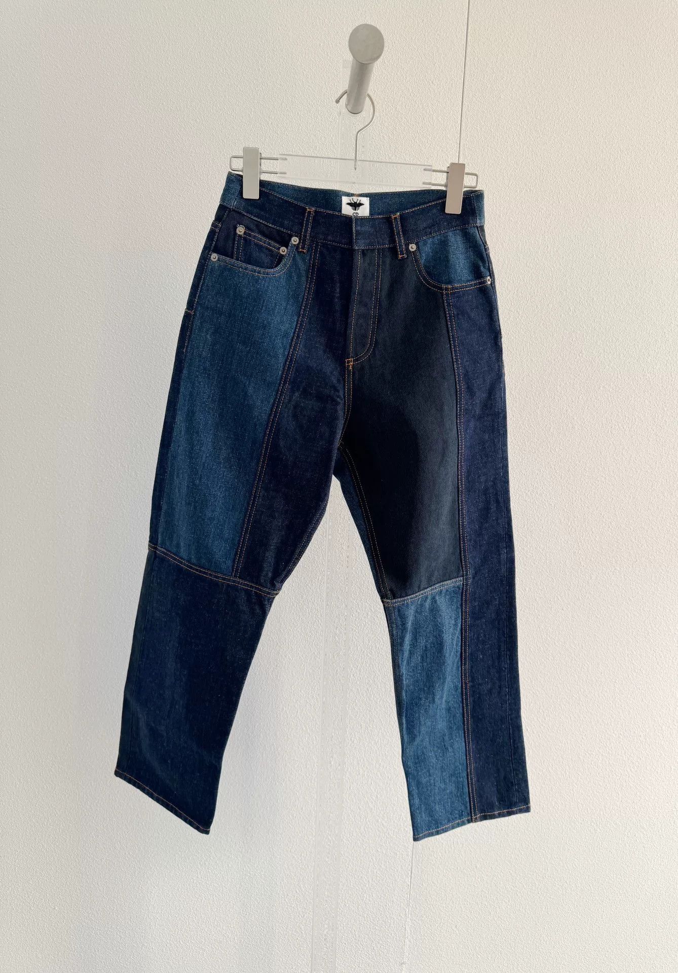 Dior Dior Patchwork Wide-Leg Jeans Size 36" / US 14 / IT 50 - 2 Thumbnail