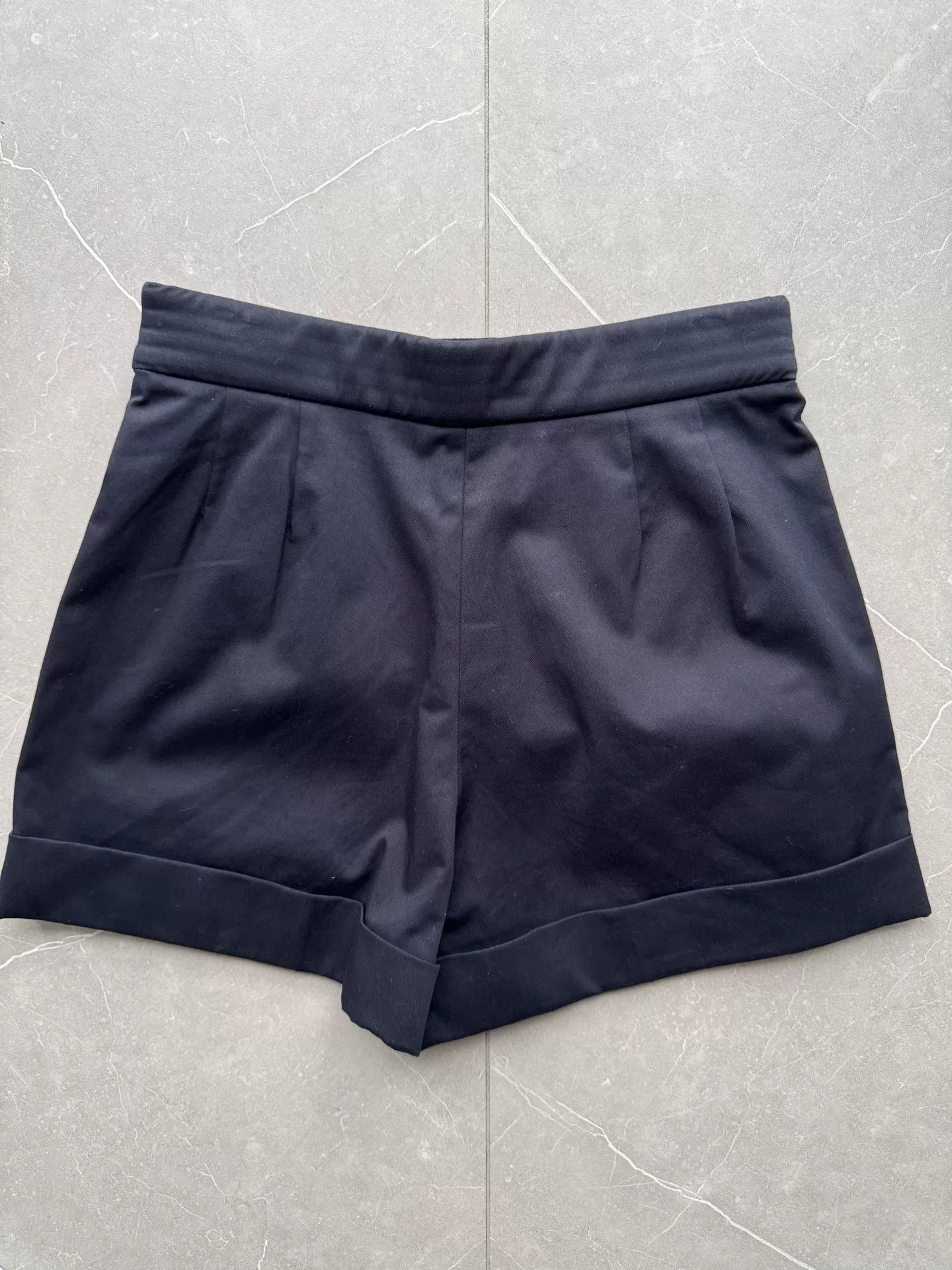 Balenciaga Dark Blue Tailored Shorts