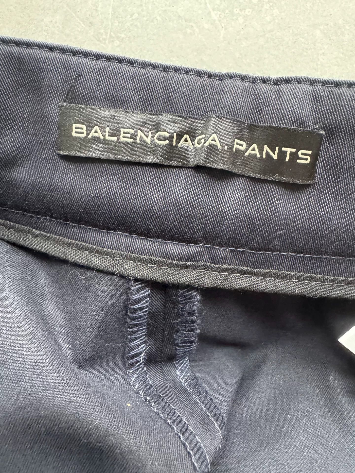 Balenciaga Dark Blue Tailored Shorts