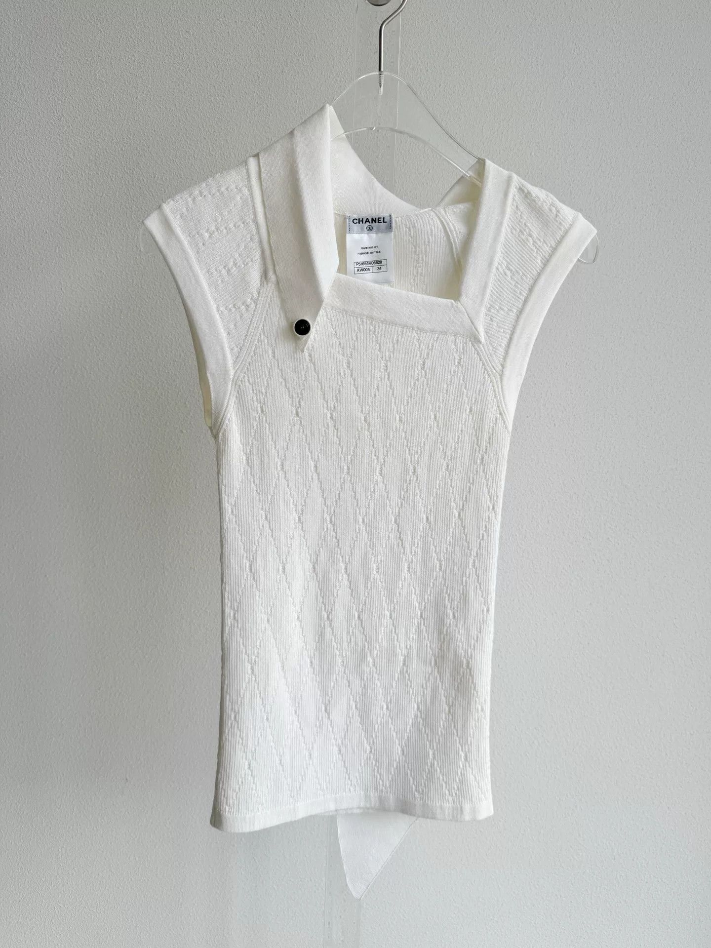 Chanel Chanel 15S Sleeveless Knit Top Size XS / US 0-2 / IT 36-38 - 2 Thumbnail