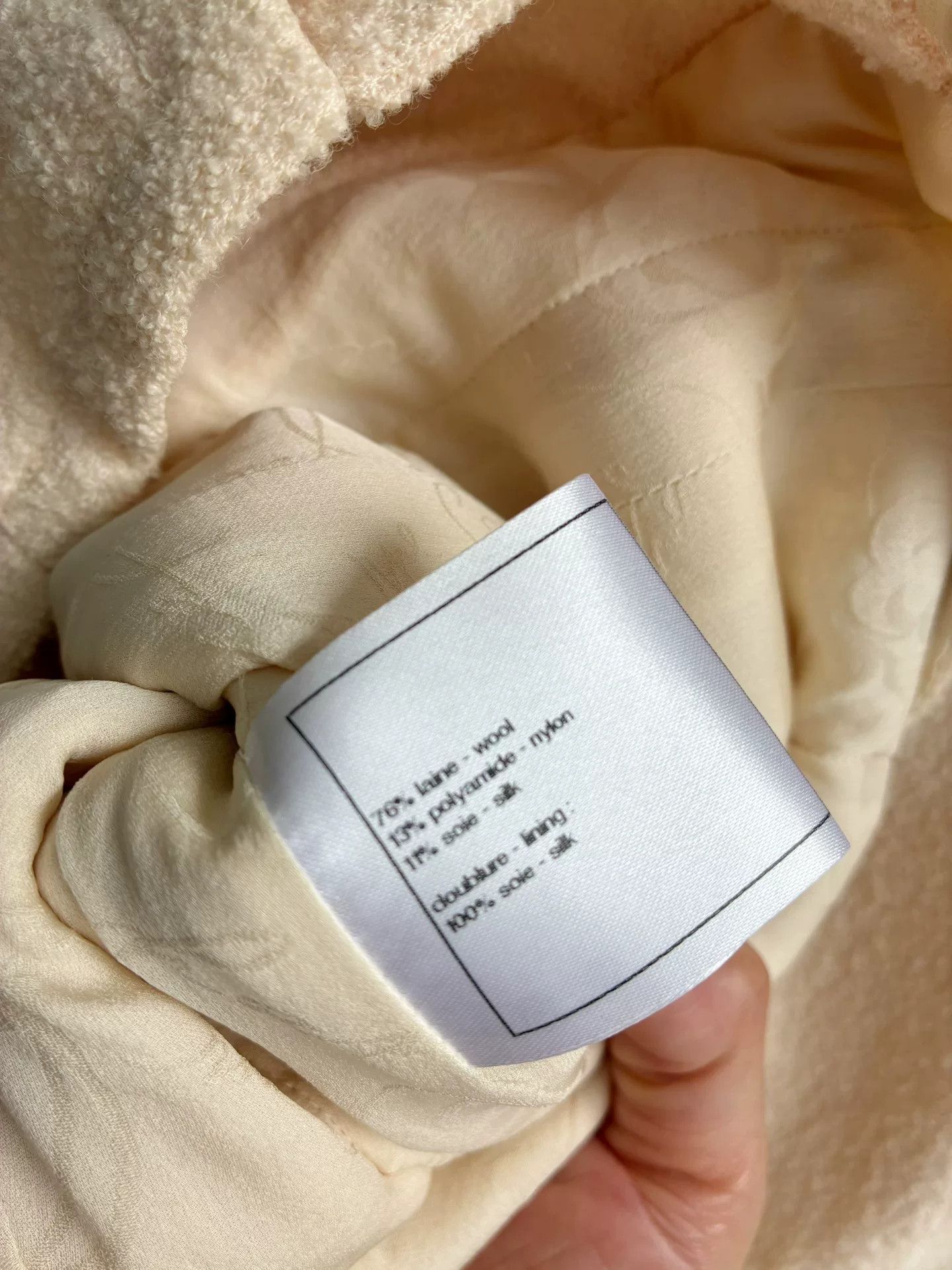 Chanel Chanel Off-White Short Coat Size XXS / US 00 / IT 34 - 5 Thumbnail