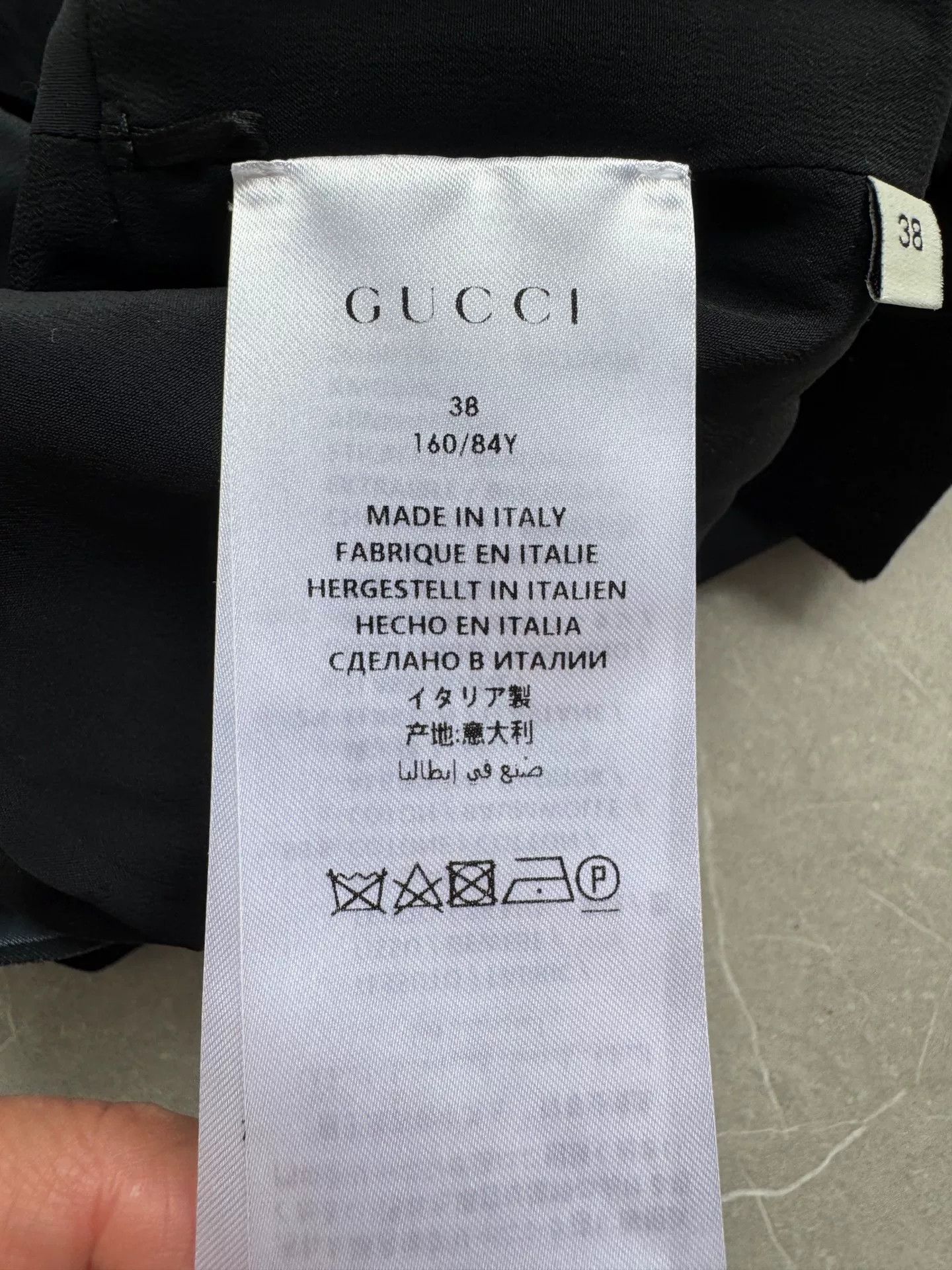 Gucci Gucci Black Velvet Strapless Top 38 Size S / US 4 / IT 40 - 6 Thumbnail