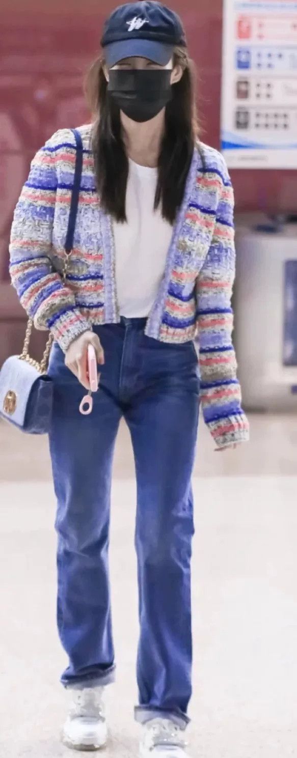 Chanel Chanel 21P Rainbow Stripe Knit Cardigan Size XXS / US 00 / IT 34 - 3 Thumbnail