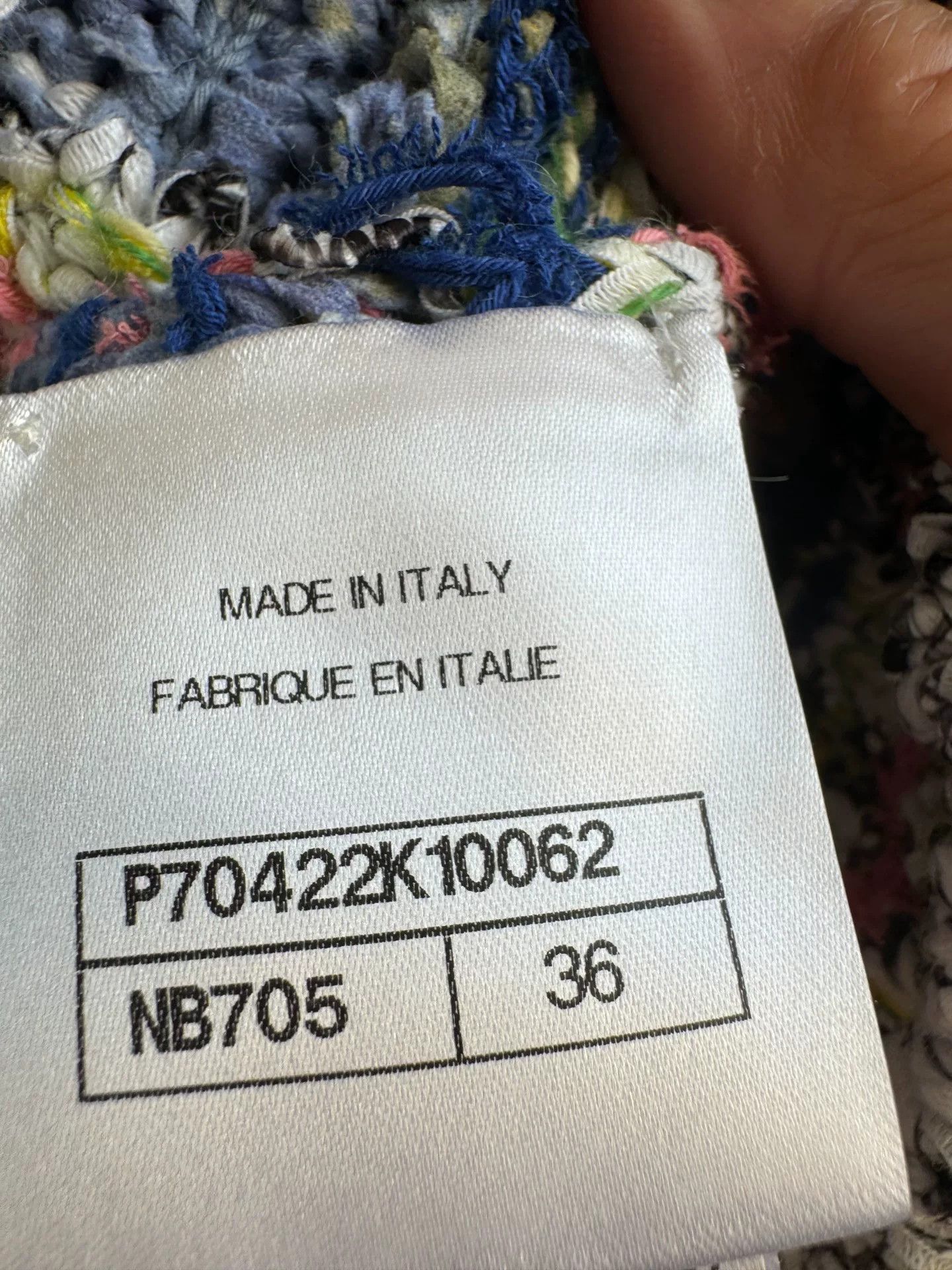Chanel Chanel 21P Rainbow Stripe Knit Cardigan Size XXS / US 00 / IT 34 - 7 Thumbnail