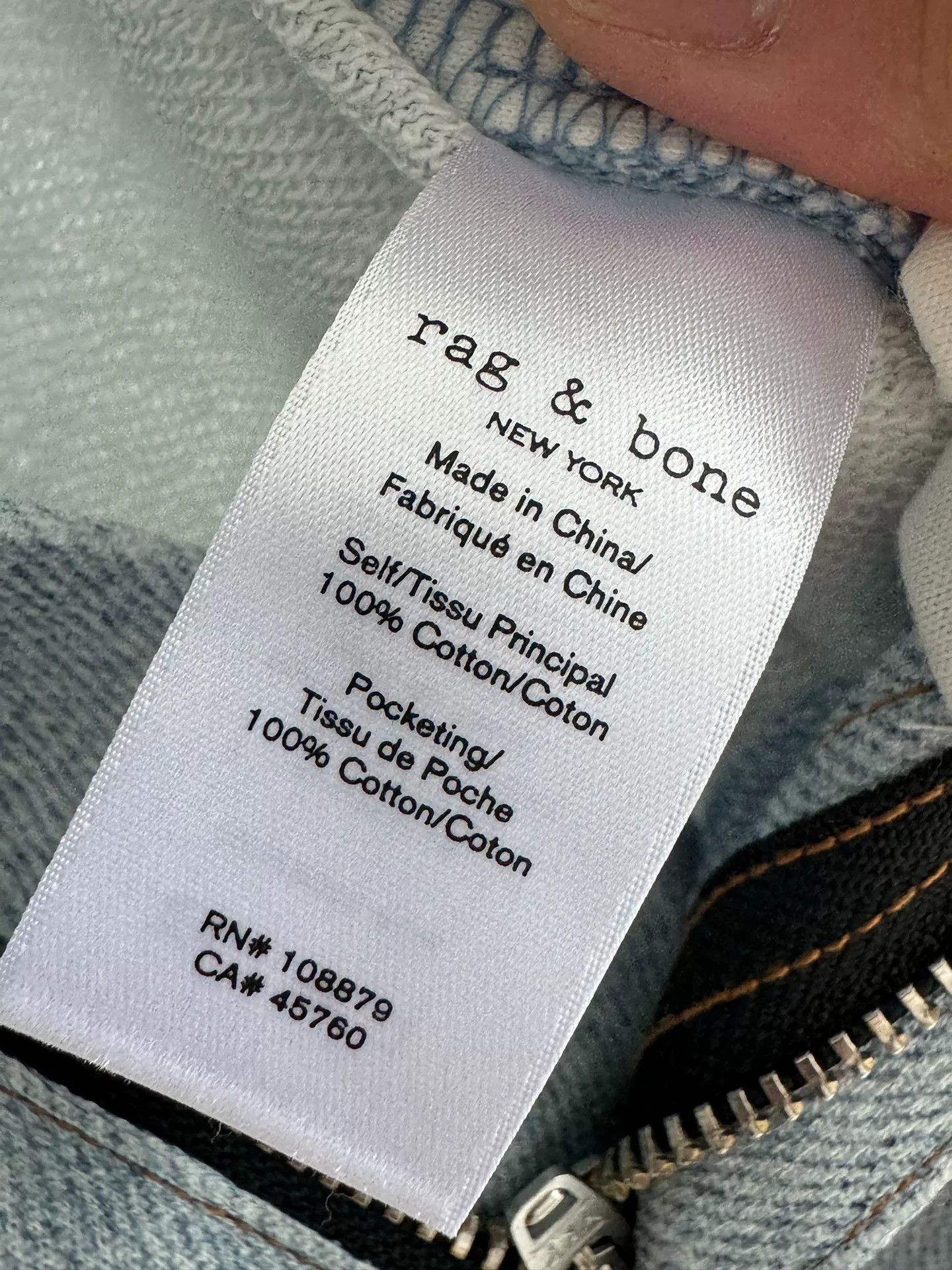 Rag & Bone rag & bone Washed Wide-Leg Jeans Size 24" / US 00 / IT 34 - 5 Thumbnail