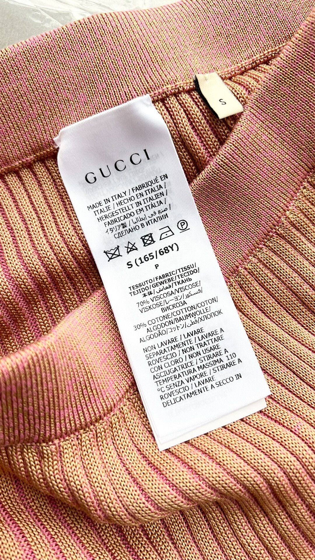 Gucci Gucci Knit Short-Sleeve Pleated Dress Size S / US 4 / IT 40 - 9 Thumbnail