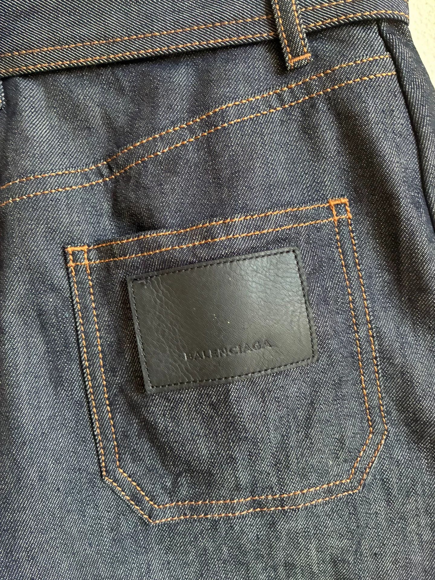 Balenciaga Balenciaga Paris Denim Shorts Size 36" / US 14 / IT 50 - 4 Thumbnail