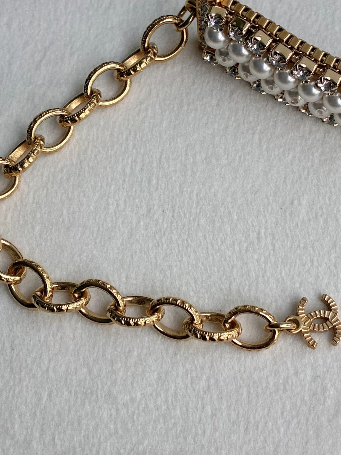 Chanel Chanel 21A Pearl Diamond Choker Size ONE SIZE - 6 Thumbnail