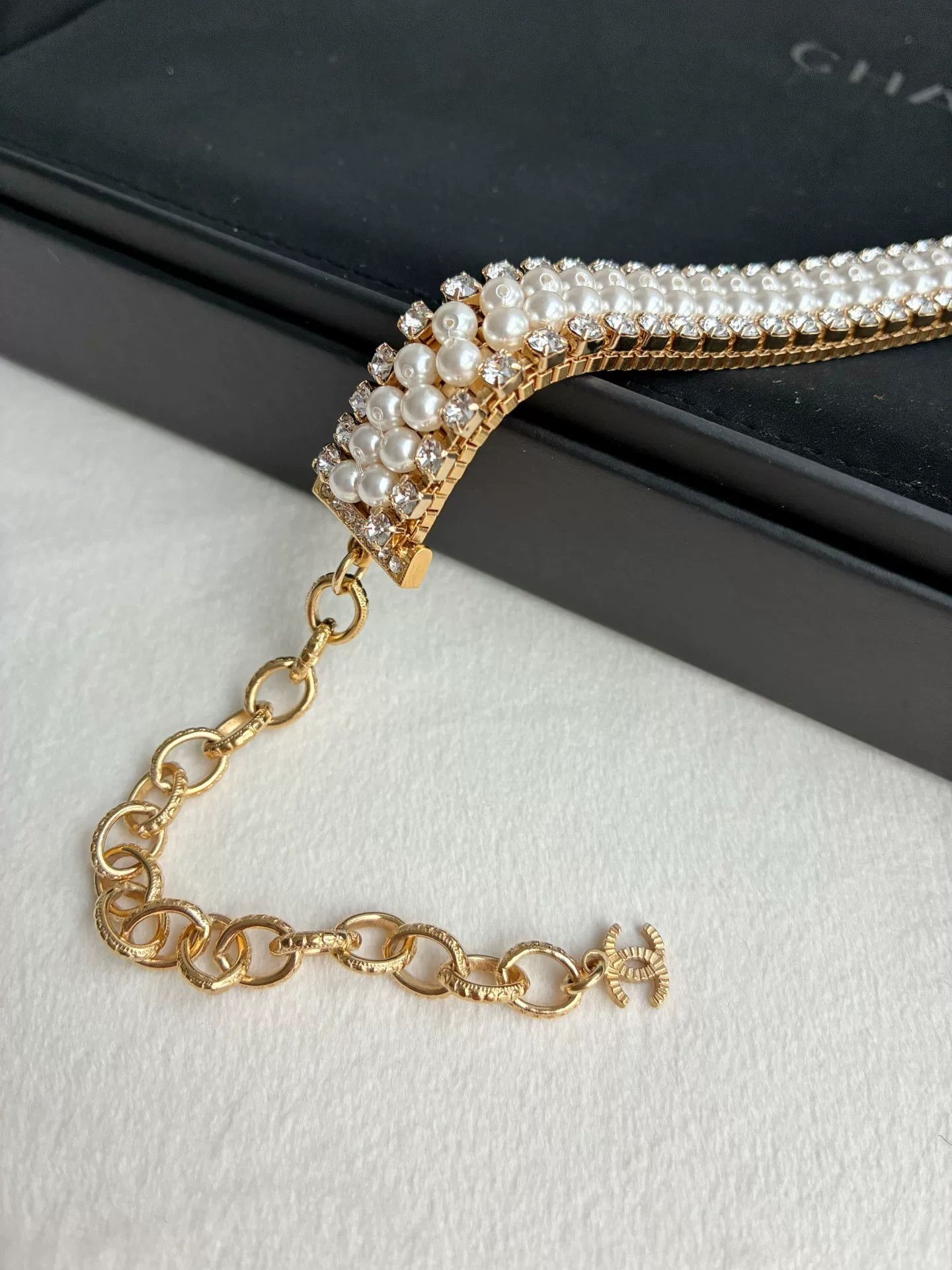 Chanel Chanel 21A Pearl Diamond Choker Size ONE SIZE - 5 Thumbnail