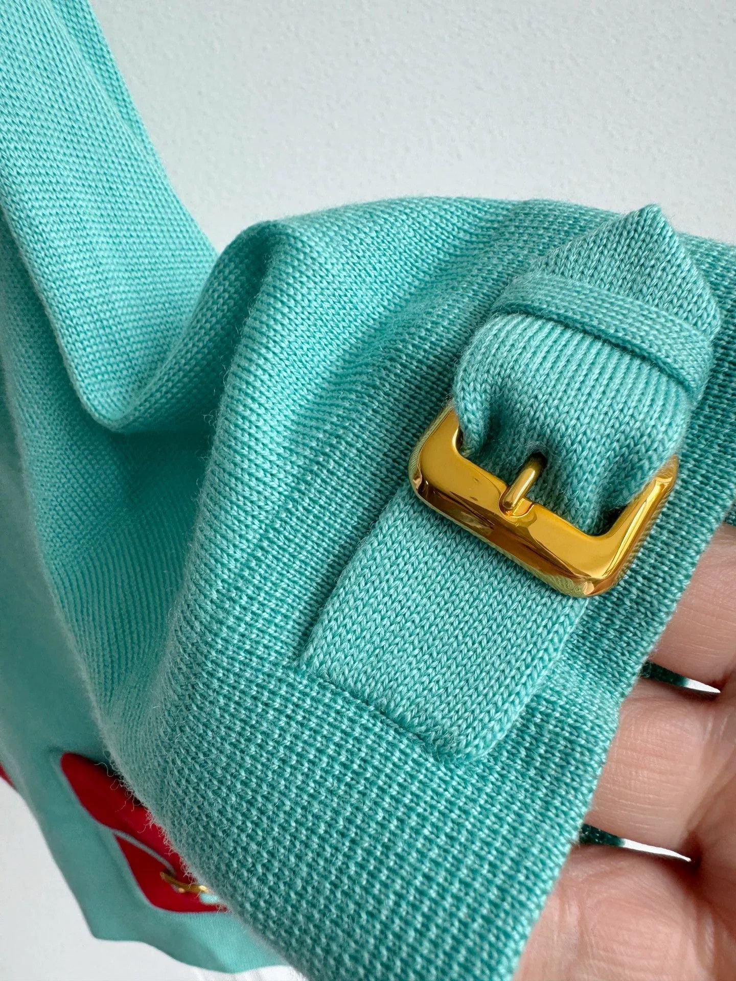 Gucci Gucci Sky Blue Knit Sweater Size XS / US 0-2 / IT 36-38 - 4 Thumbnail