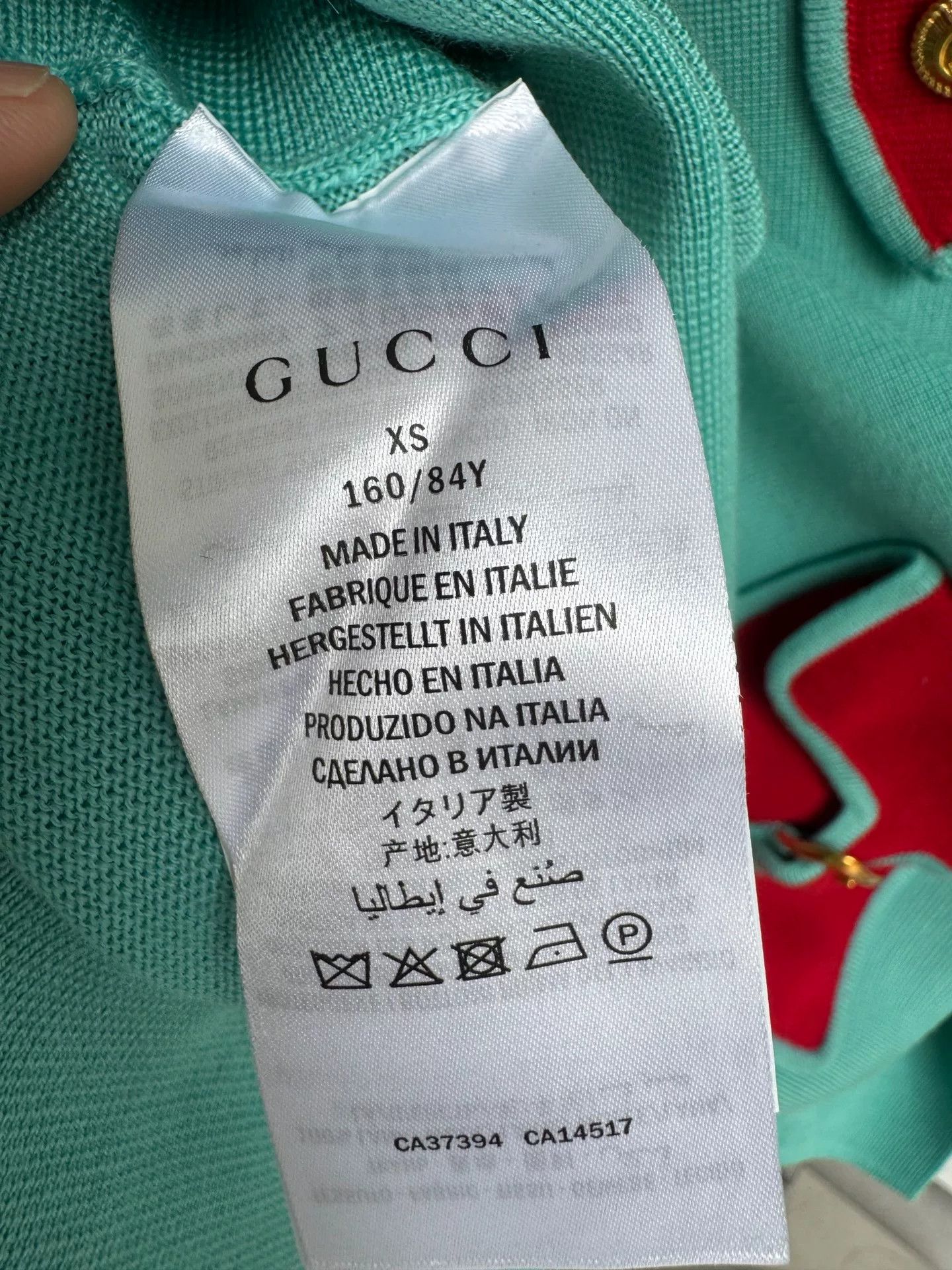 Gucci Gucci Sky Blue Knit Sweater Size XS / US 0-2 / IT 36-38 - 8 Thumbnail