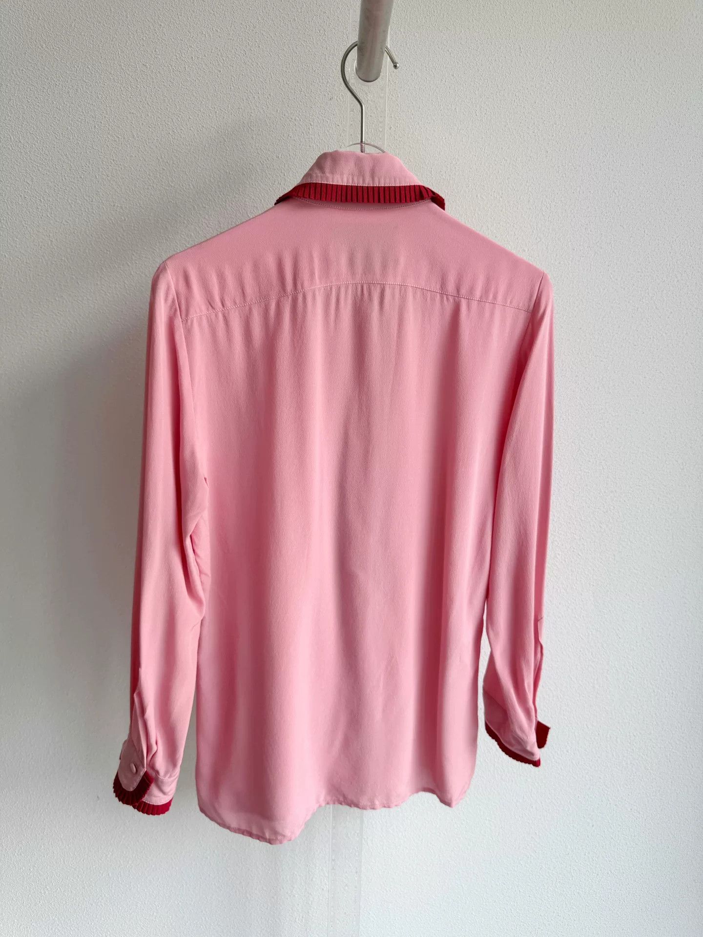 Gucci Gucci Pink Silk Shirt Size 36 Size XS / US 0-2 / IT 36-38 - 3 Thumbnail