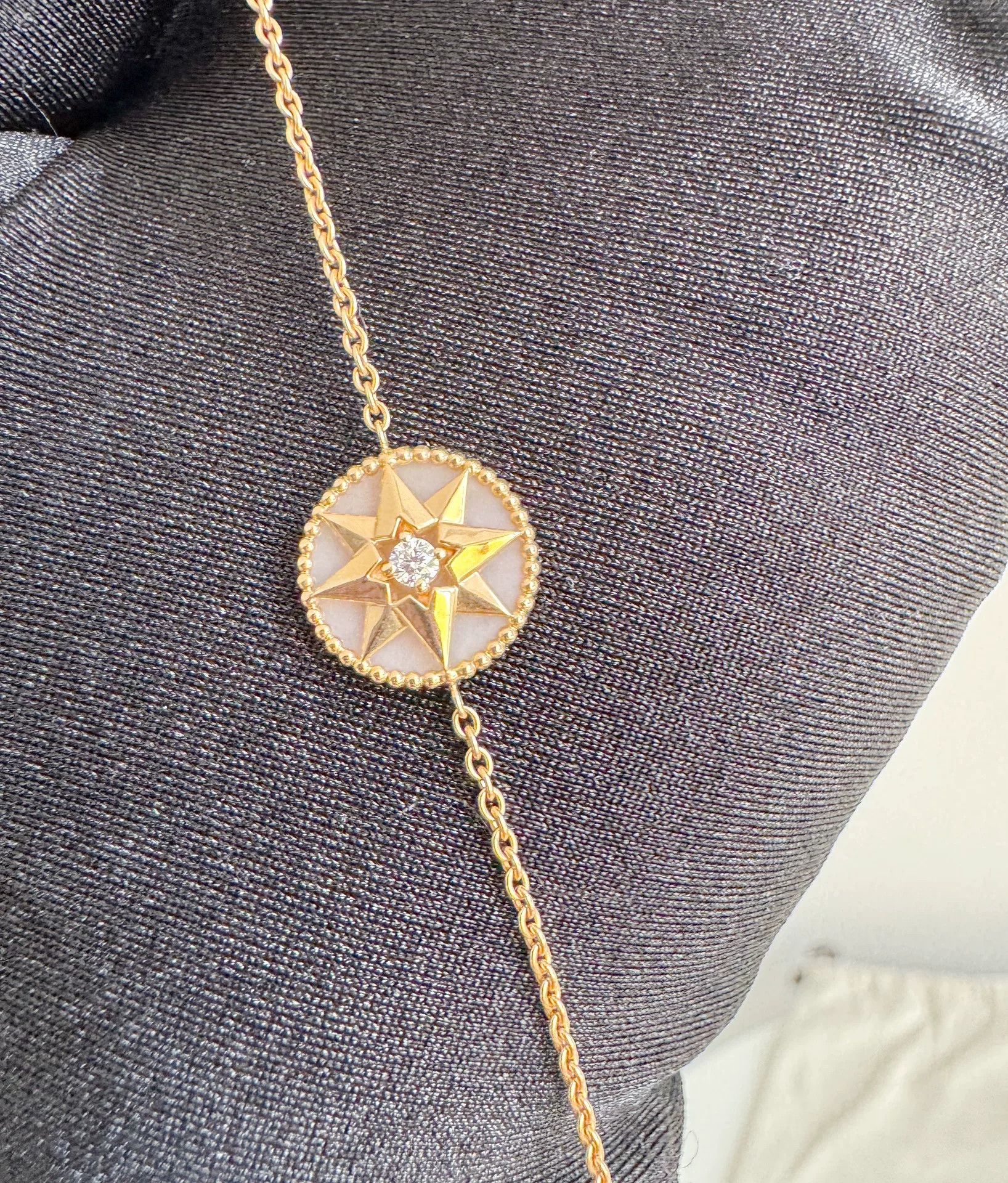 Dior Dior Pink Octagonal Star Opal Bracelet Size ONE SIZE - 2 Thumbnail