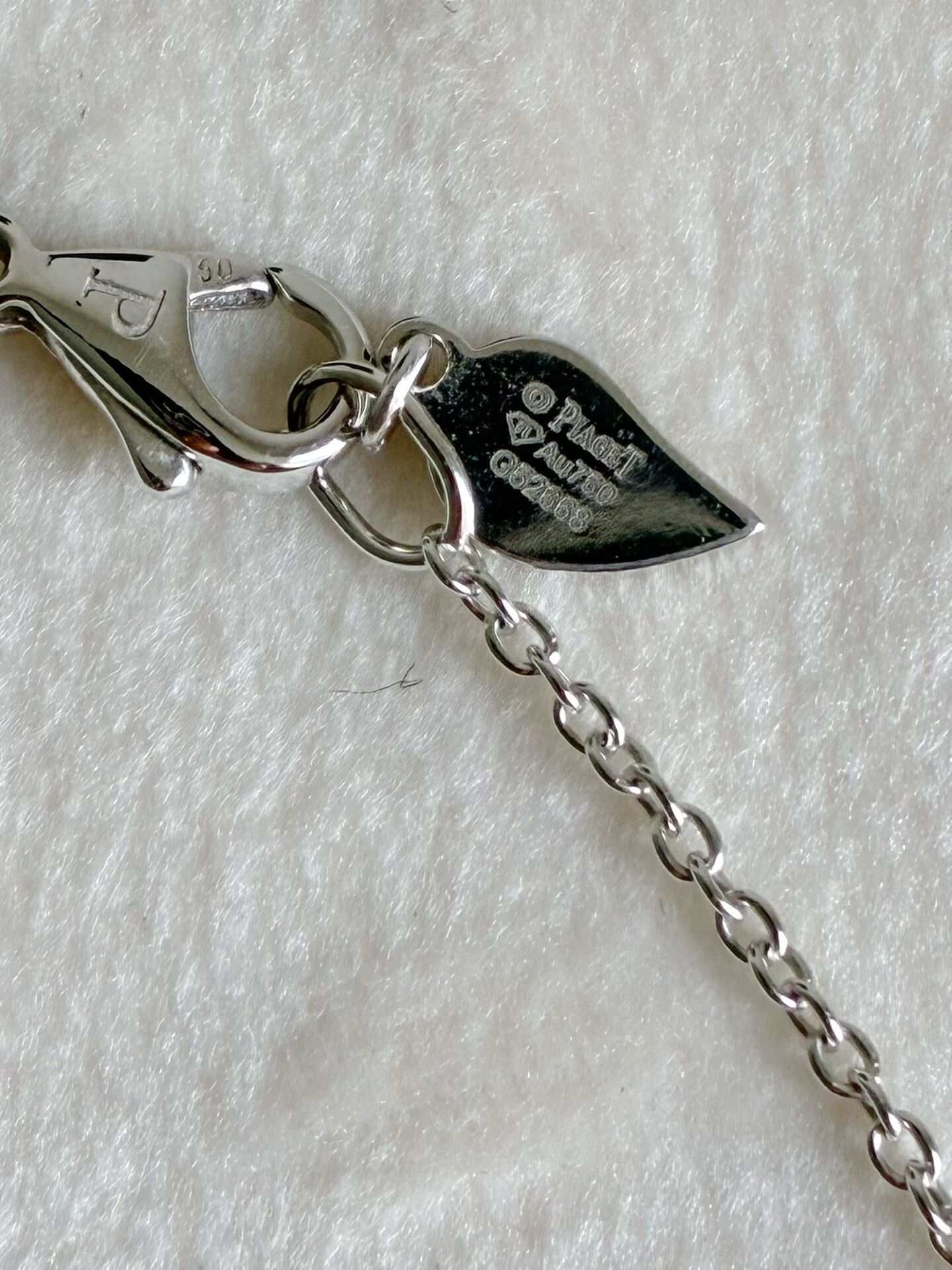 Piaget PIAGET ROSE 18K White Gold Diamond Necklace Size ONE SIZE - 7 Thumbnail