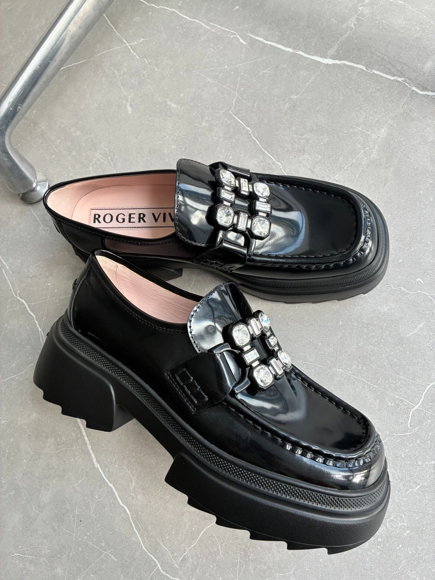 Roger Vivier Roger Vivier Wallaviv Platform Loafers Size US 5 / IT 35 - 4 Thumbnail