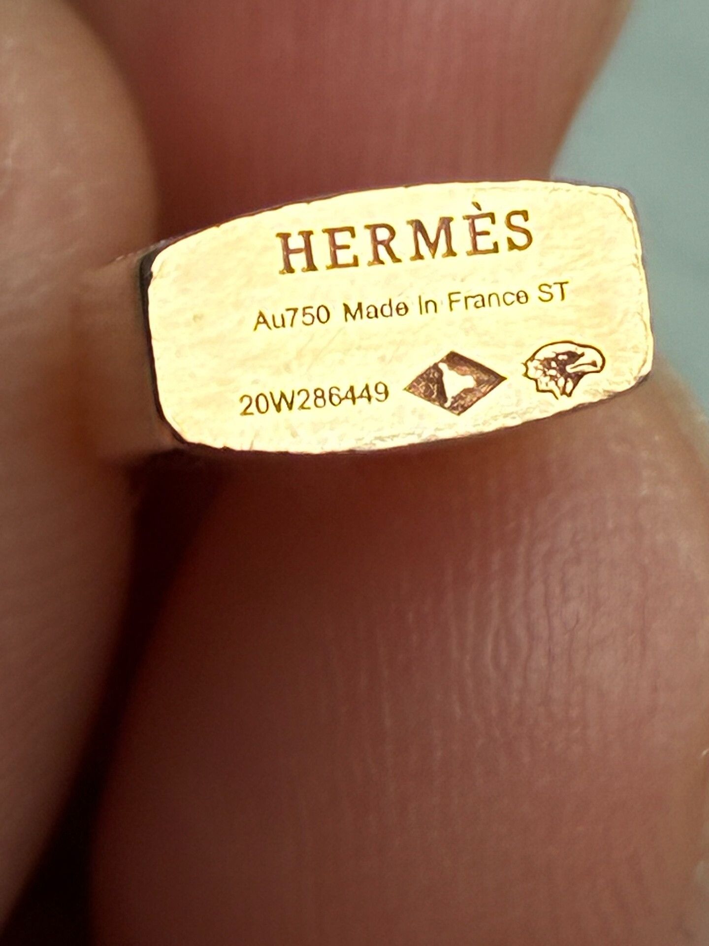 Hermes Hermes Amulette Cadenas Rose Gold Bracelet Size ONE SIZE - 6 Thumbnail