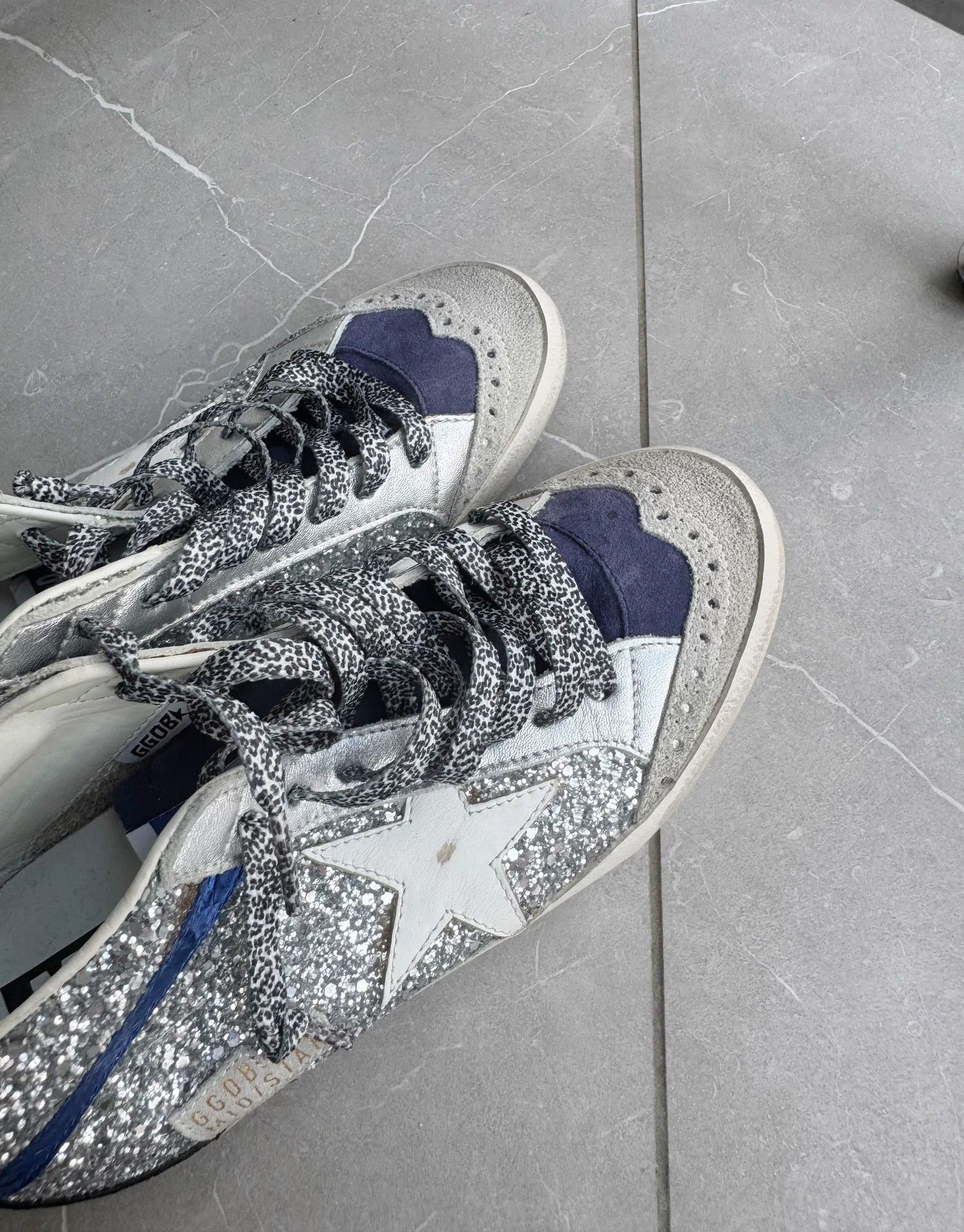 Golden Goose Golden Goose Mid-Top Dirty Shoes Size US 5 / IT 35 - 4 Thumbnail