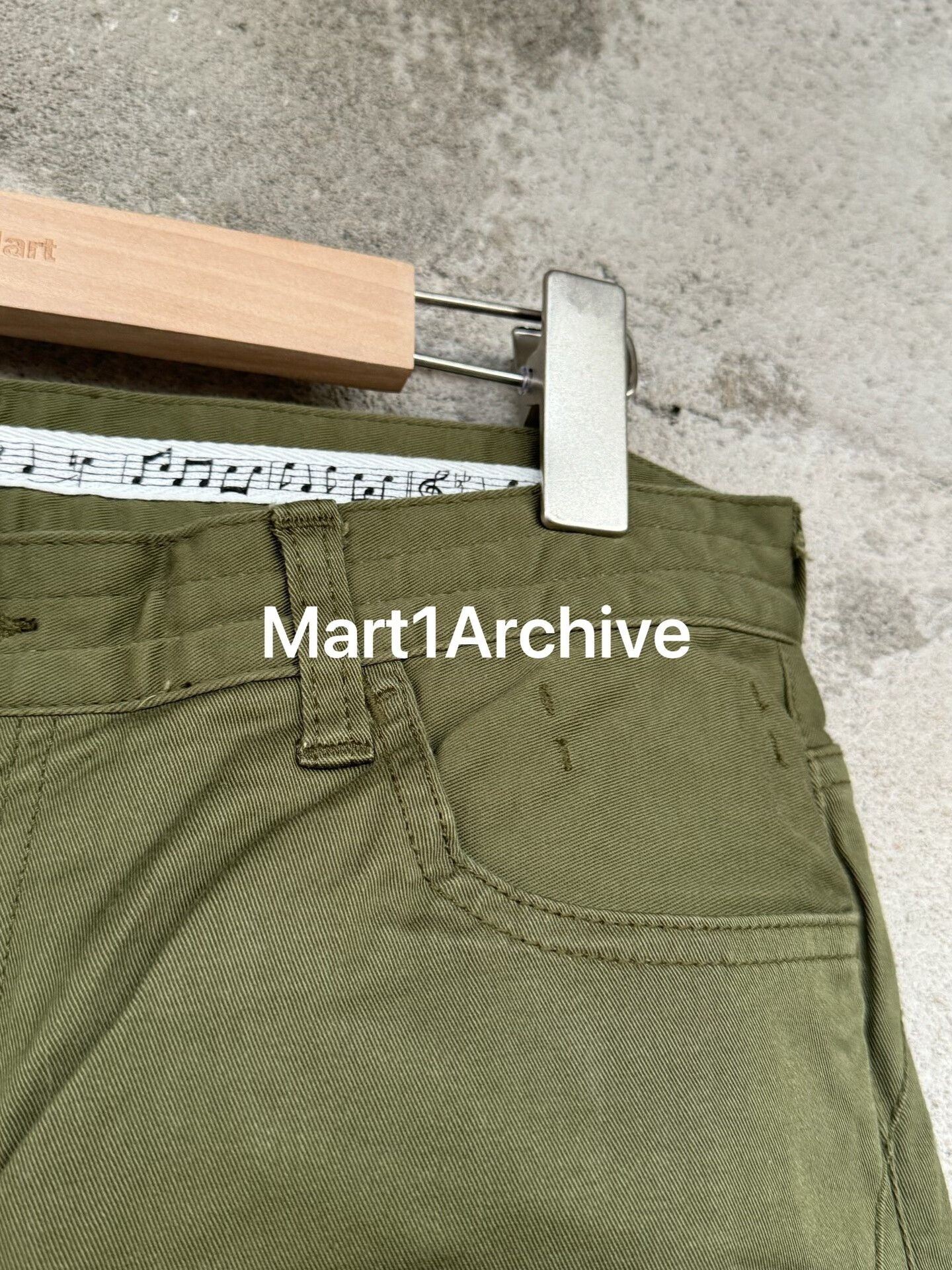 Number (N)ine Number Nine Military Green Casual Pants Size US 34 / EU 50 - 4 Thumbnail