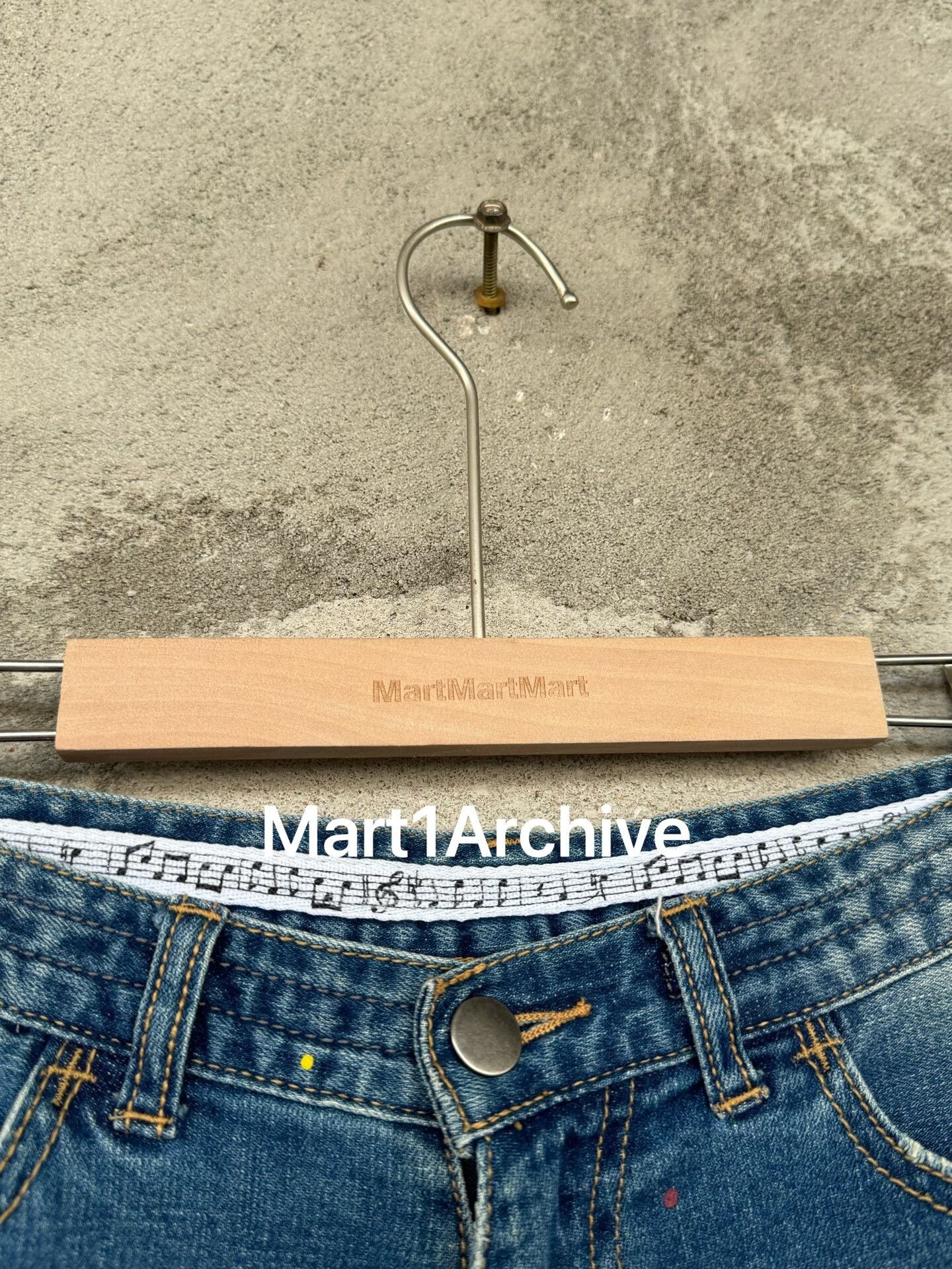 Number (N)ine Number Nine Splatter Washed Blue Jeans Size US 30 / EU 46 - 5 Thumbnail