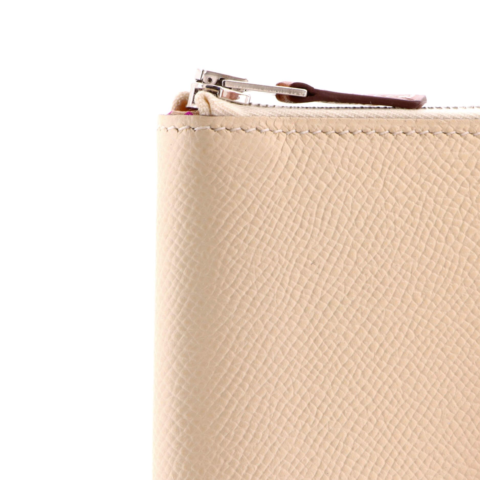 Hermes Azap Zip Around Wallet Size ONE SIZE - 6 Thumbnail
