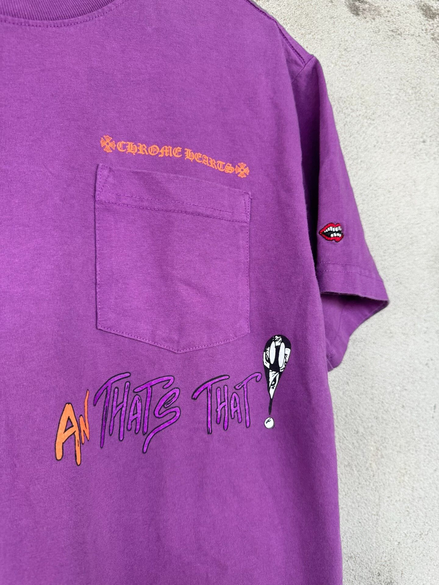 Chrome Hearts Chrome Hearts Mattyboy Purple Graffiti Tee Size US M / EU 48-50 / 2 - 3 Thumbnail