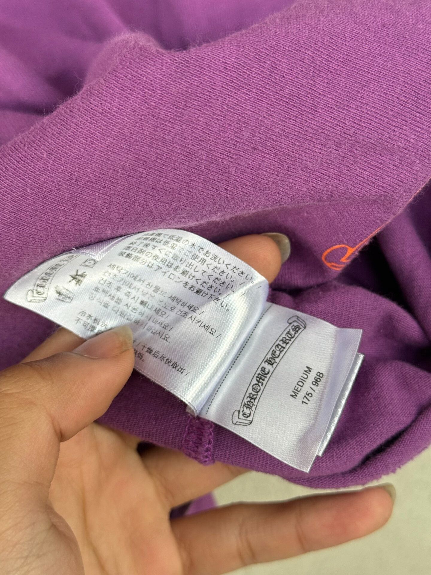 Chrome Hearts Chrome Hearts Mattyboy Purple Graffiti Tee Size US M / EU 48-50 / 2 - 8 Thumbnail