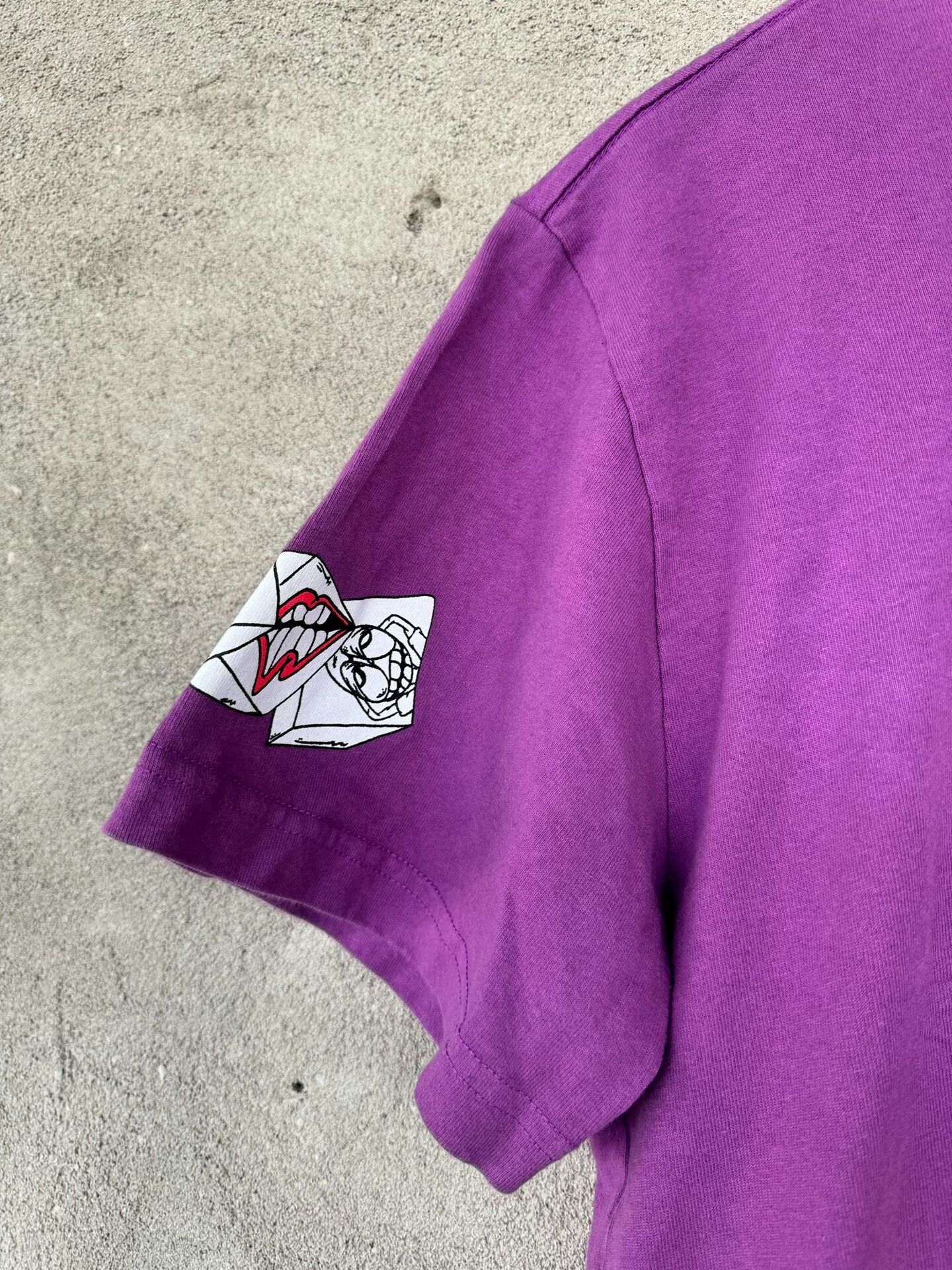 Chrome Hearts Chrome Hearts Mattyboy Purple Graffiti Tee Size US M / EU 48-50 / 2 - 5 Thumbnail