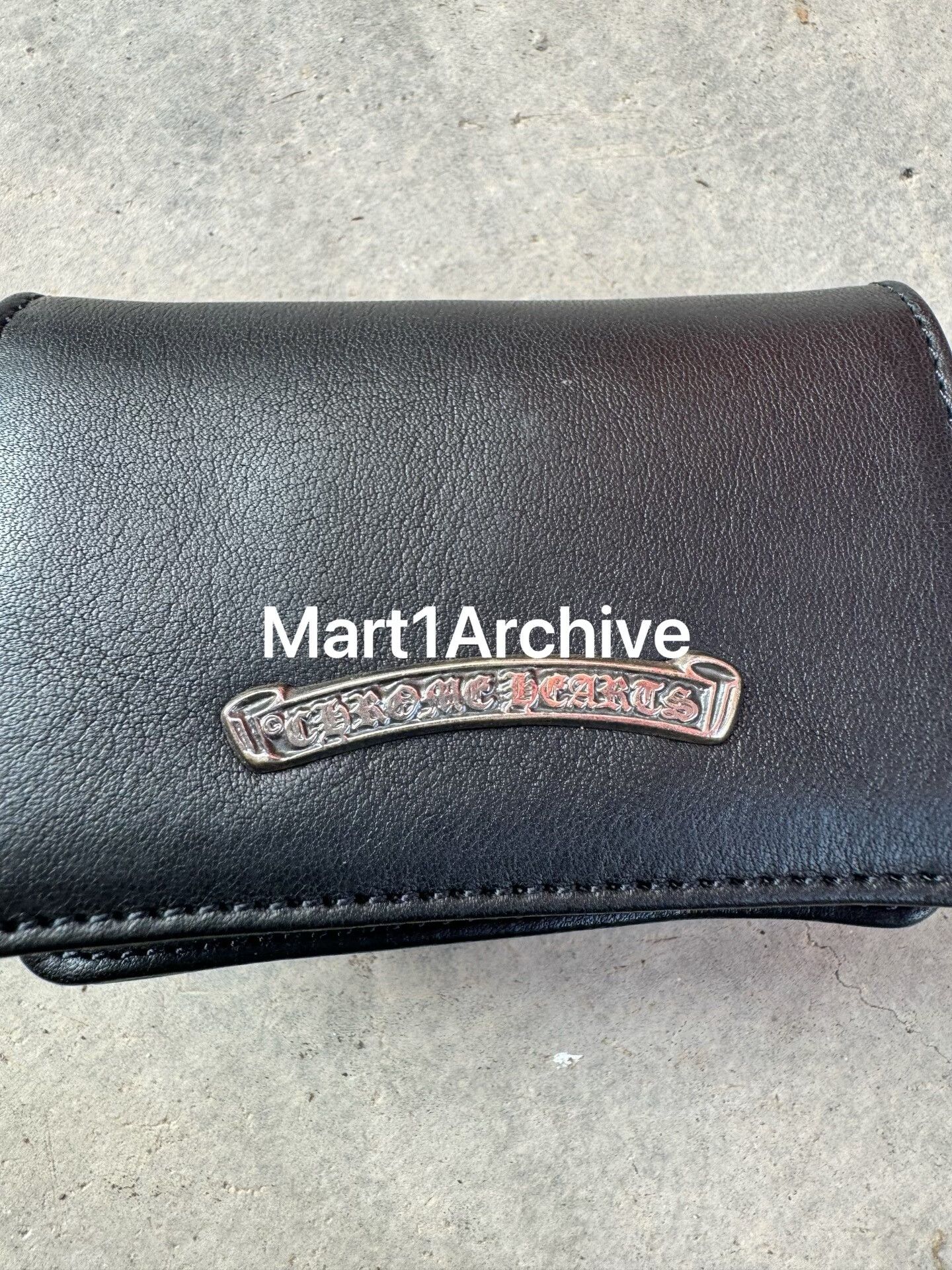 Chrome Hearts Chrome Hearts Black Scroll Card Holder Size ONE SIZE - 3 Thumbnail