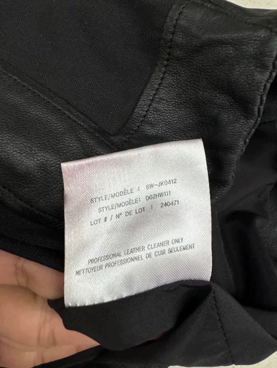 Helmut Lang Helmut Lang Fitted Leather Jacket Size S / US 4 / IT 40 - 7 Thumbnail