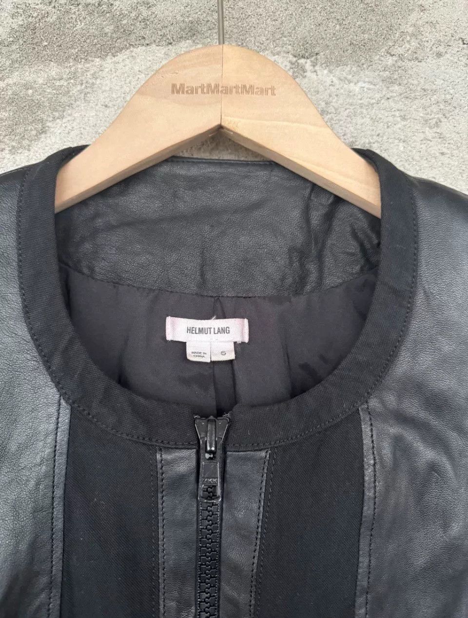 Helmut Lang Helmut Lang Fitted Leather Jacket Size S / US 4 / IT 40 - 5 Thumbnail