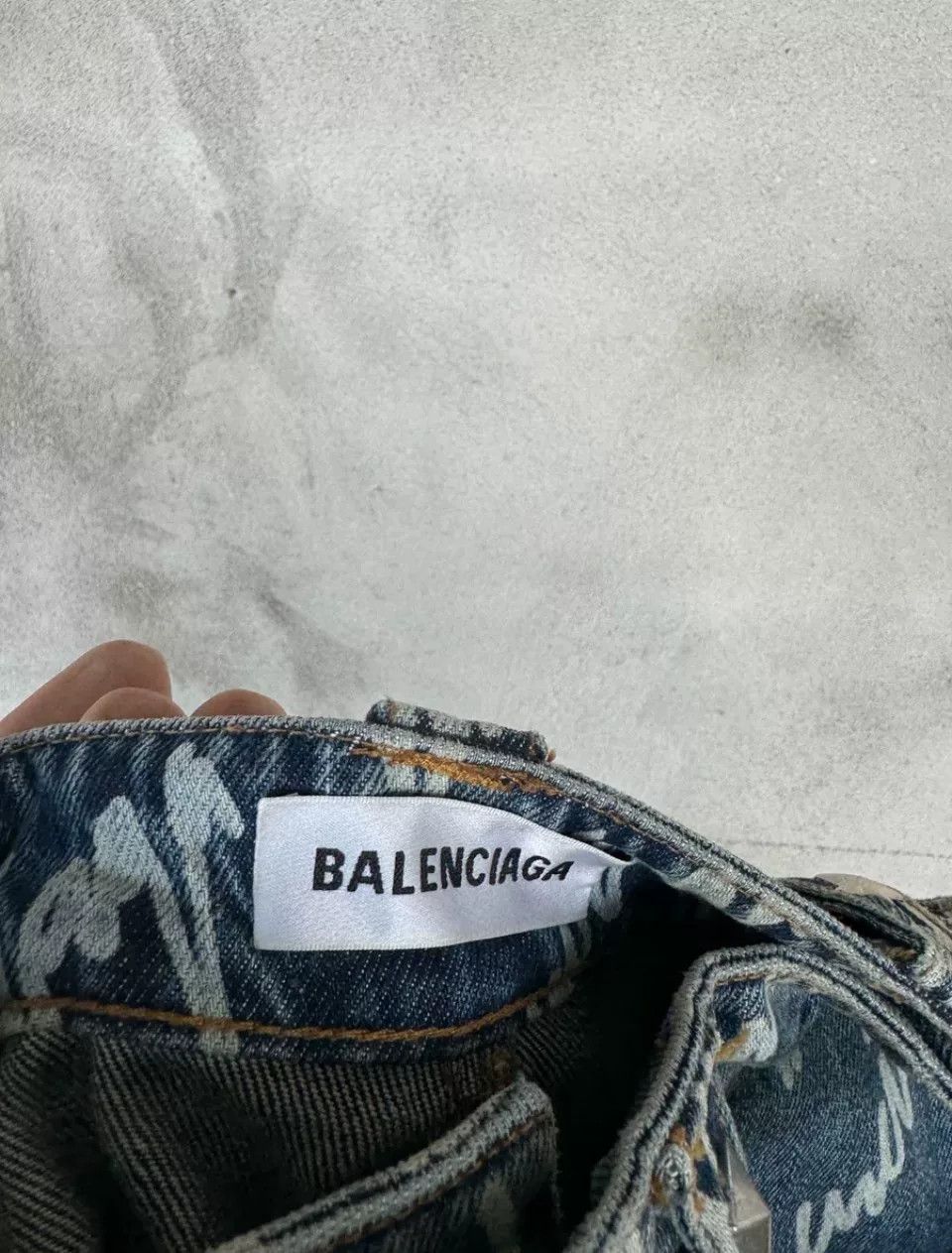 Balenciaga Balenciaga Yagami Print Maxi Skirt Size 36" / US 14 / IT 50 - 6 Thumbnail